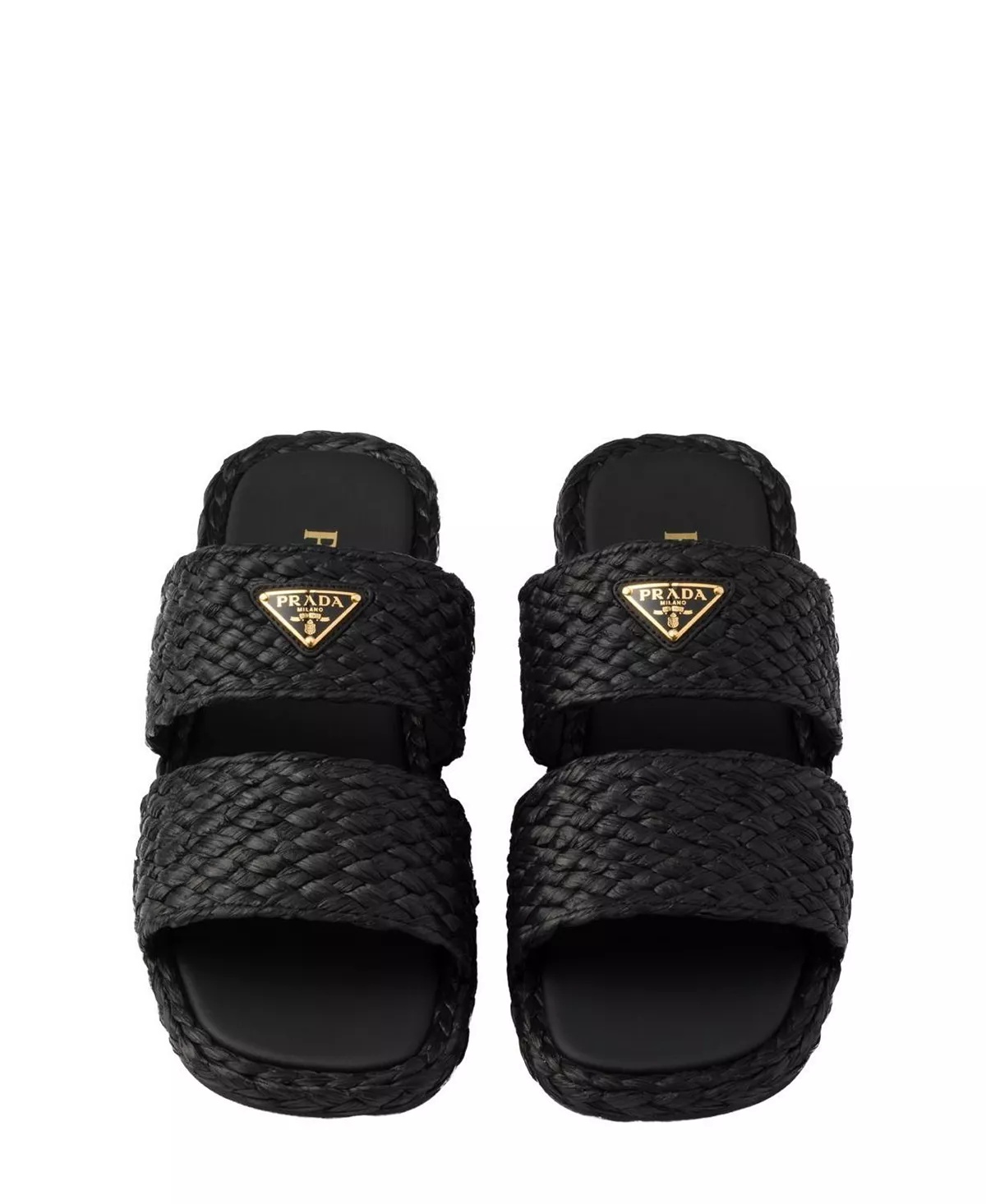 Women's Raffia Slides - 3