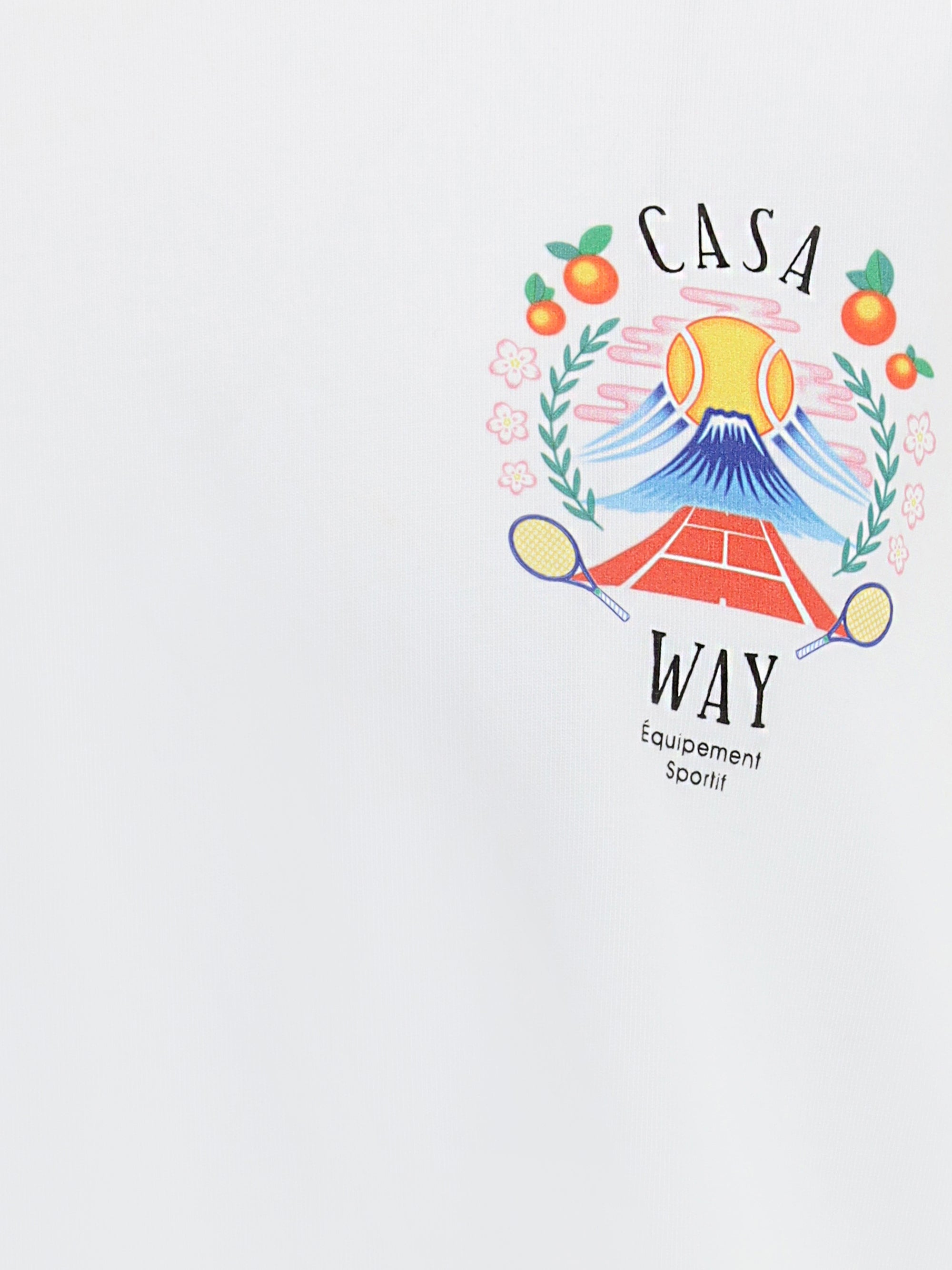 Casablanca Men Casa Way Mountain Printed T-Shirt - 3