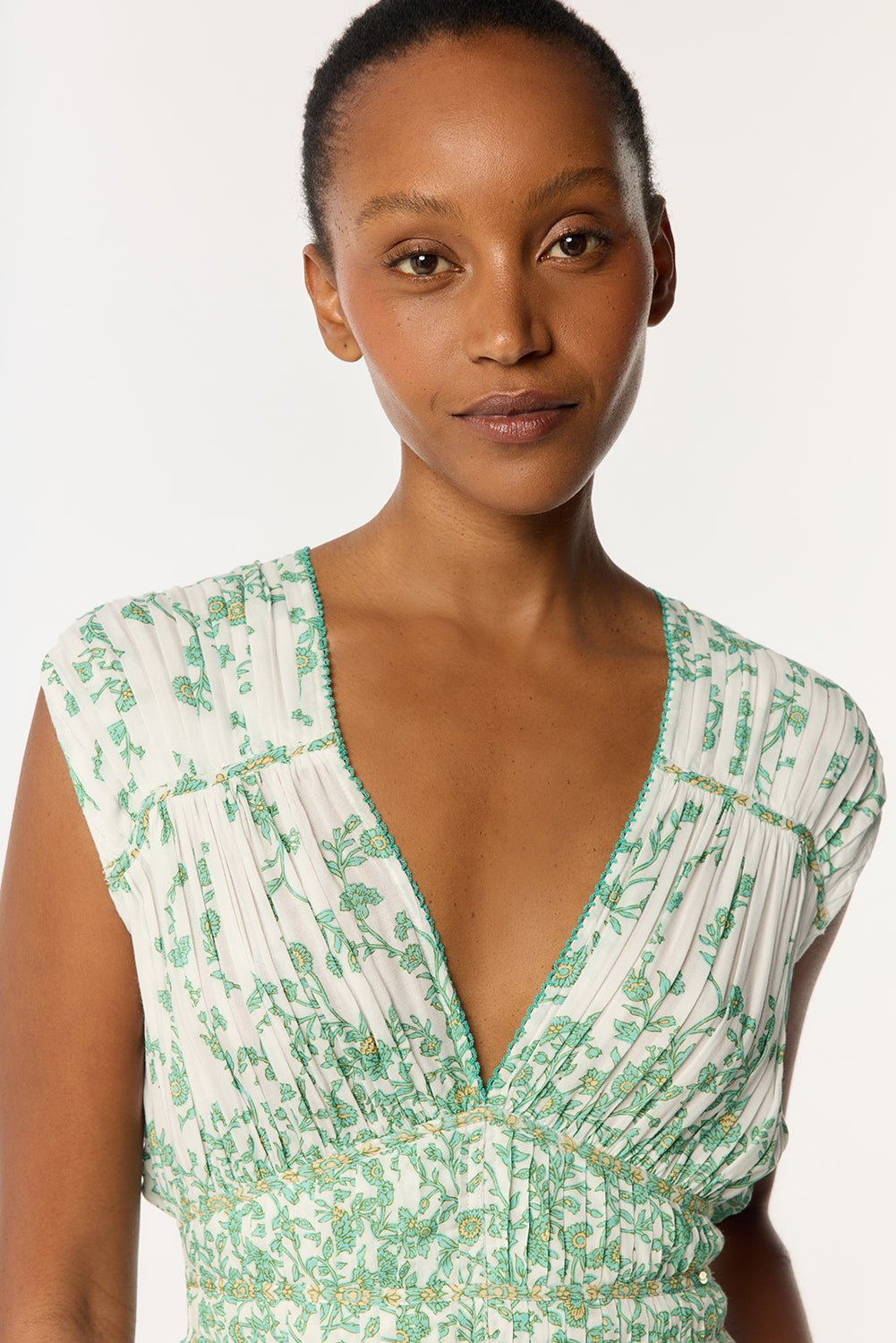 Mini Dress Ciao - Green Lazuli - 2