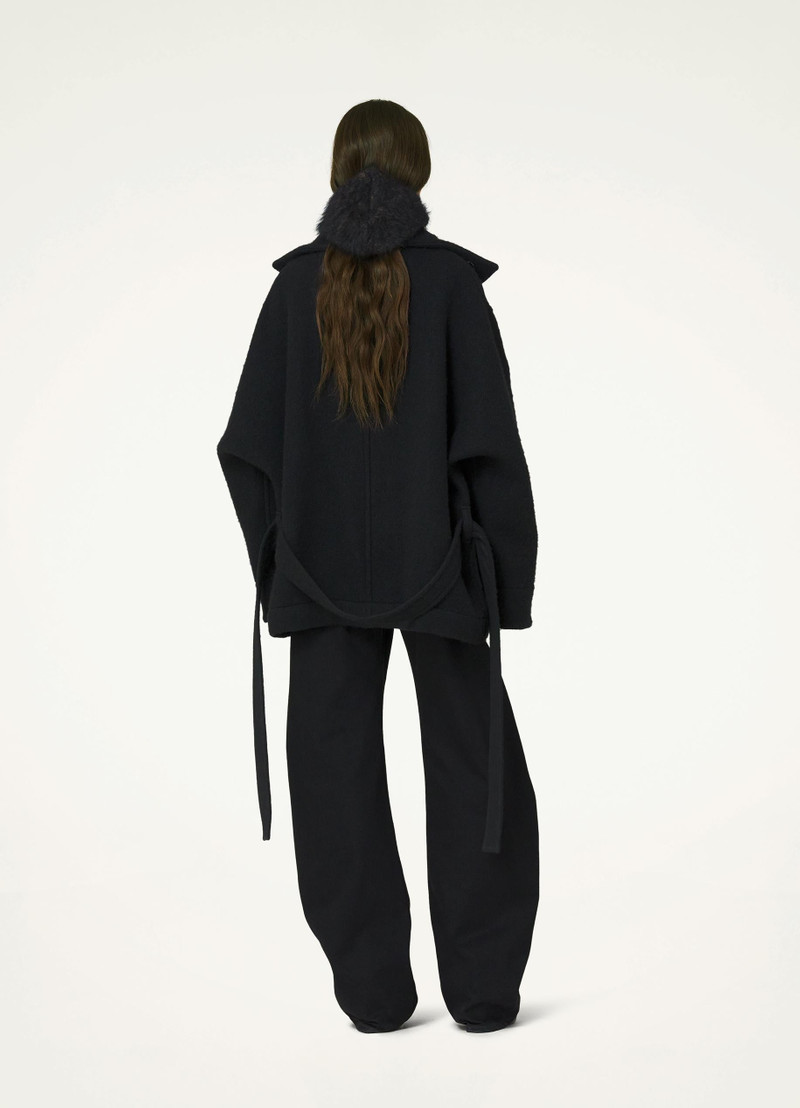 週末限定値下LEMAIRE SHORT BATHROBE DUFFLE COAT コート SHORT BATHROBE DUFFLE COAT WITH