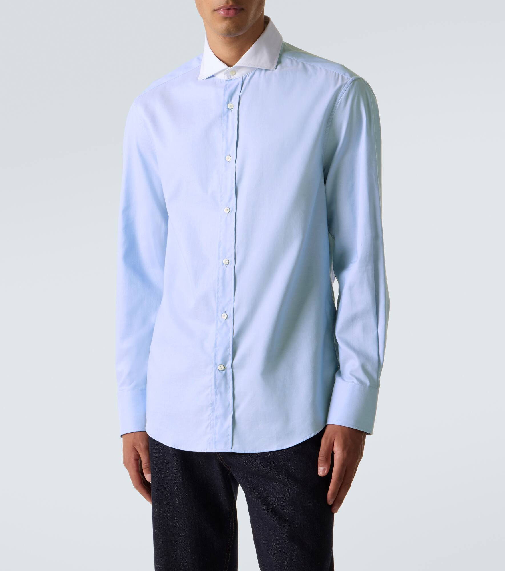 Cotton poplin shirt - 3