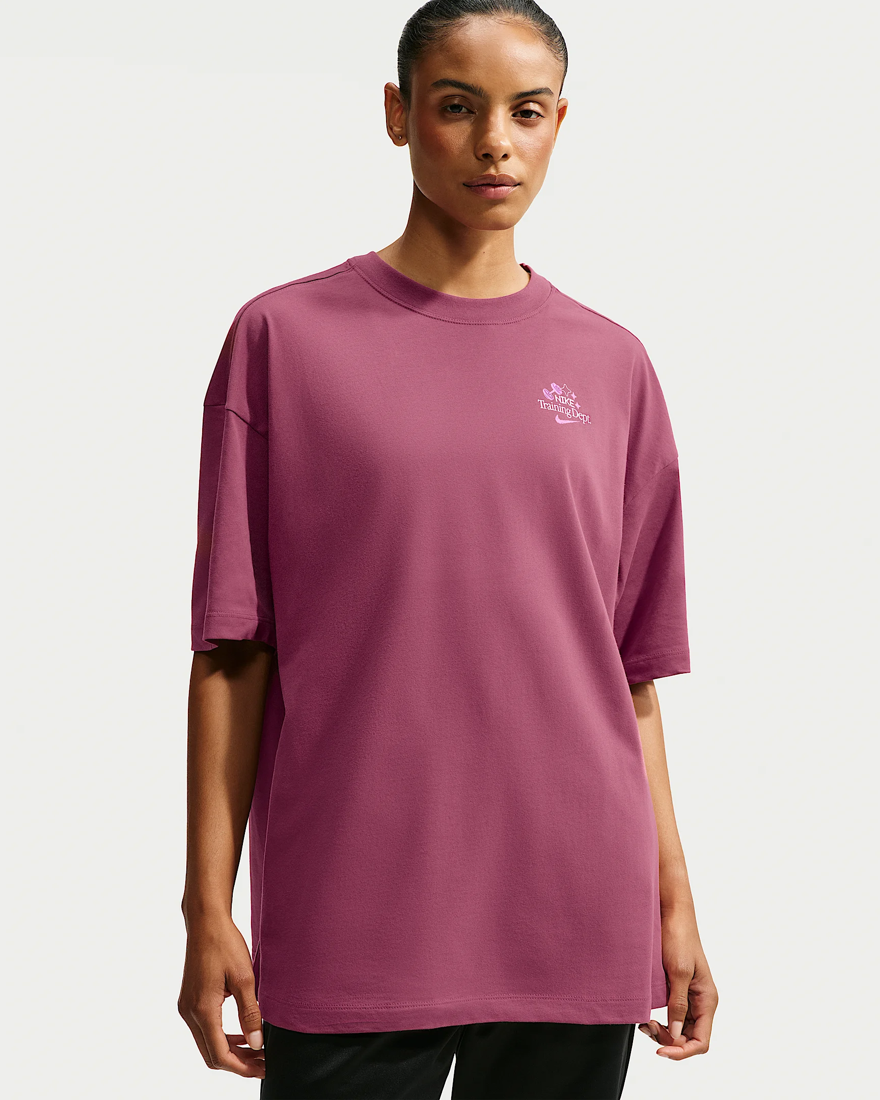 Nike Women's Dri-FIT Oversized T-Shirt - 1