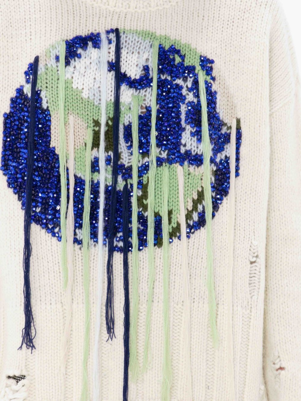 FRINGED GLOBE JUMPER - 5