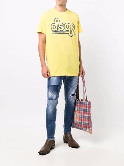 DSQUARED2 logo-print cotton T-shirt outlook