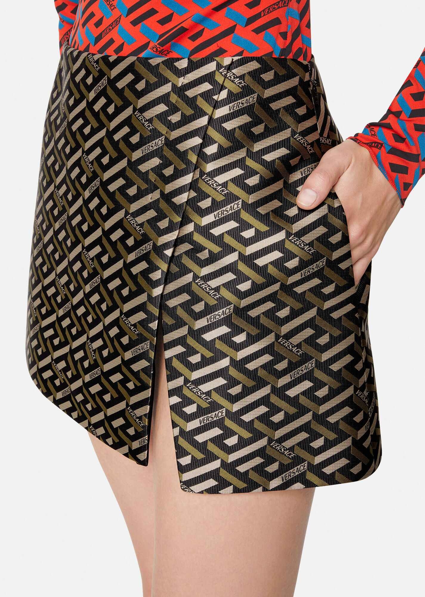 La Greca Jacquard Skirt - 5