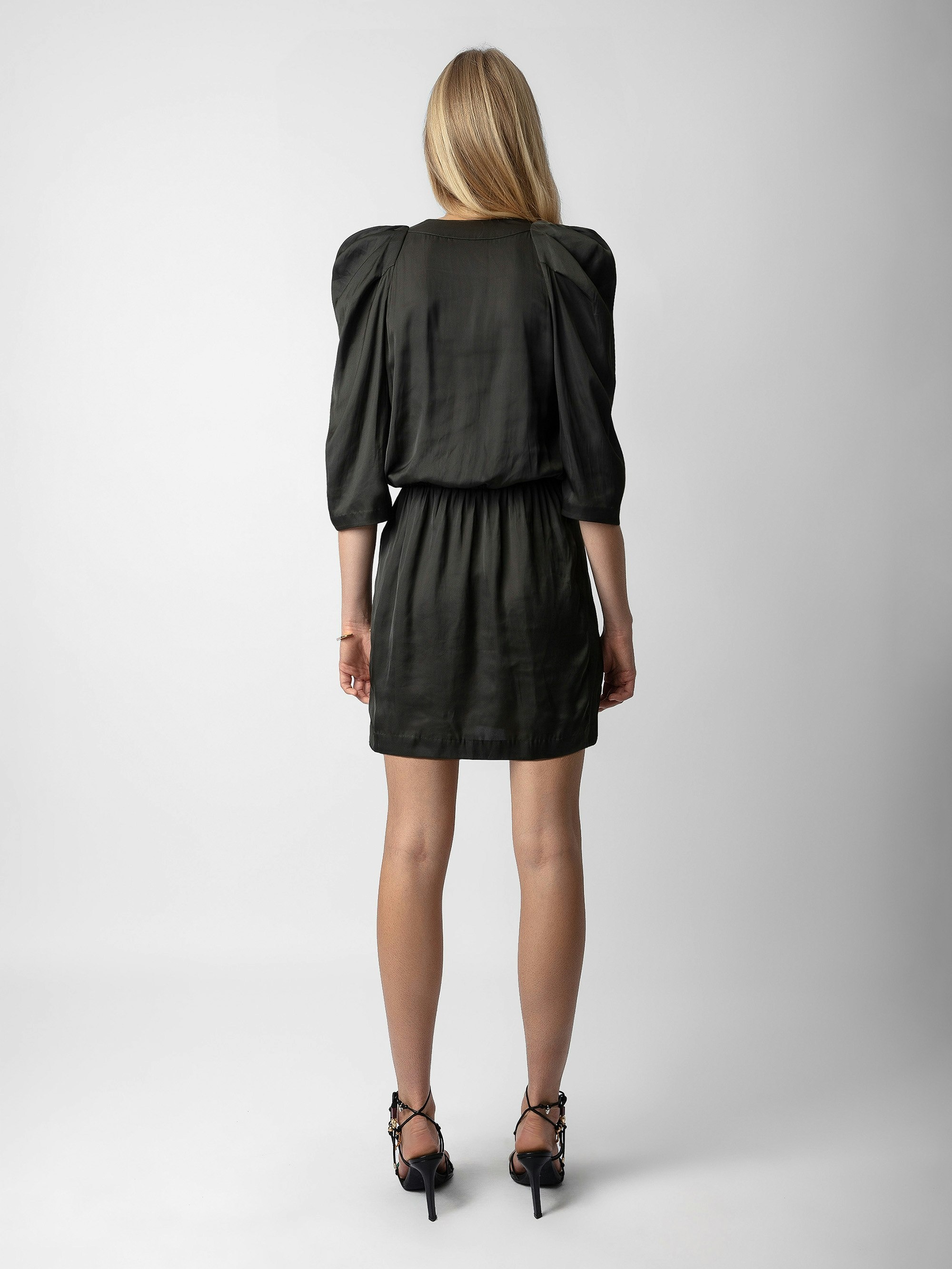 Ruz Satin Dress - 3