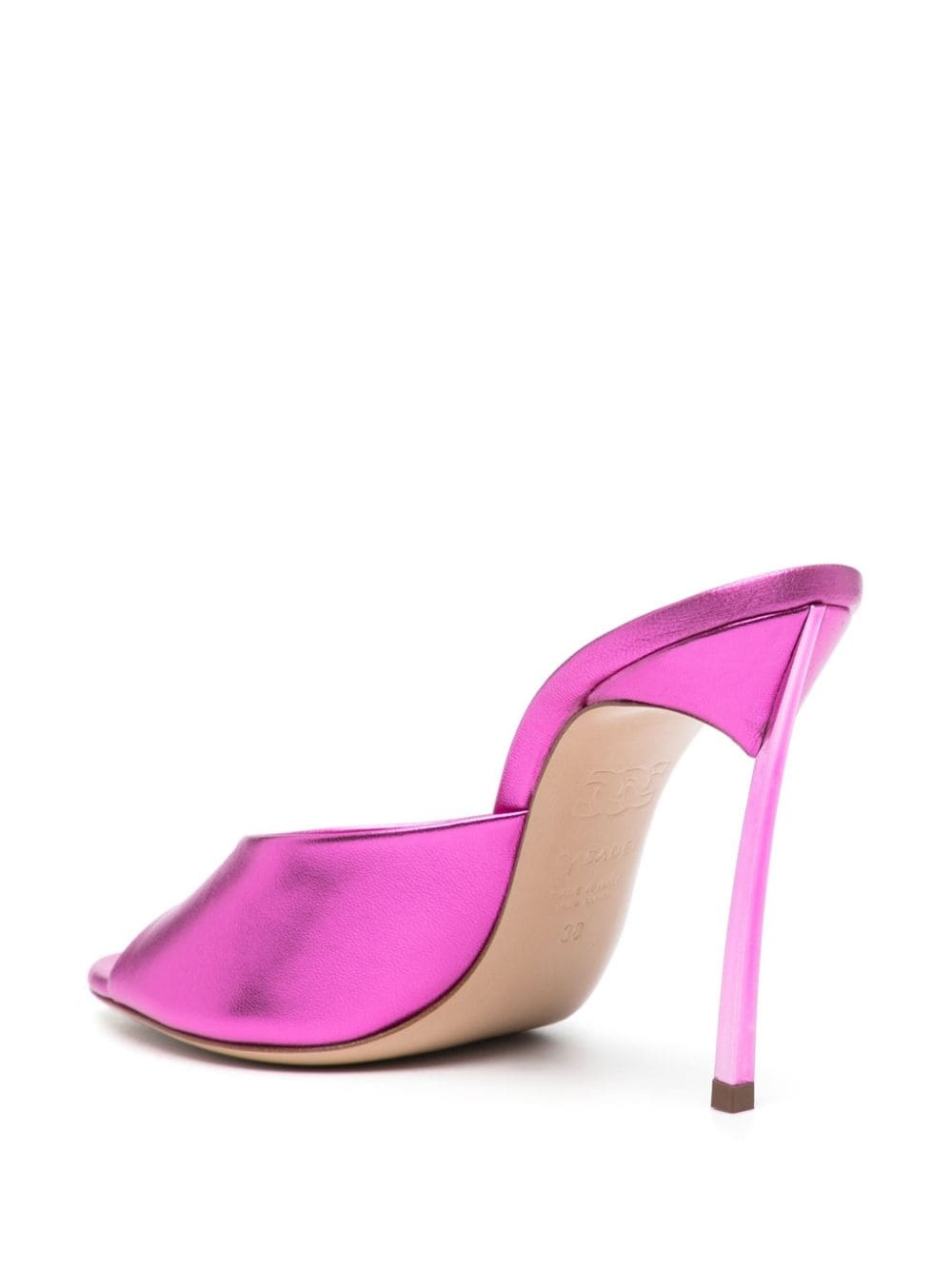 Blade Flash100mm patent-leather mules - 3