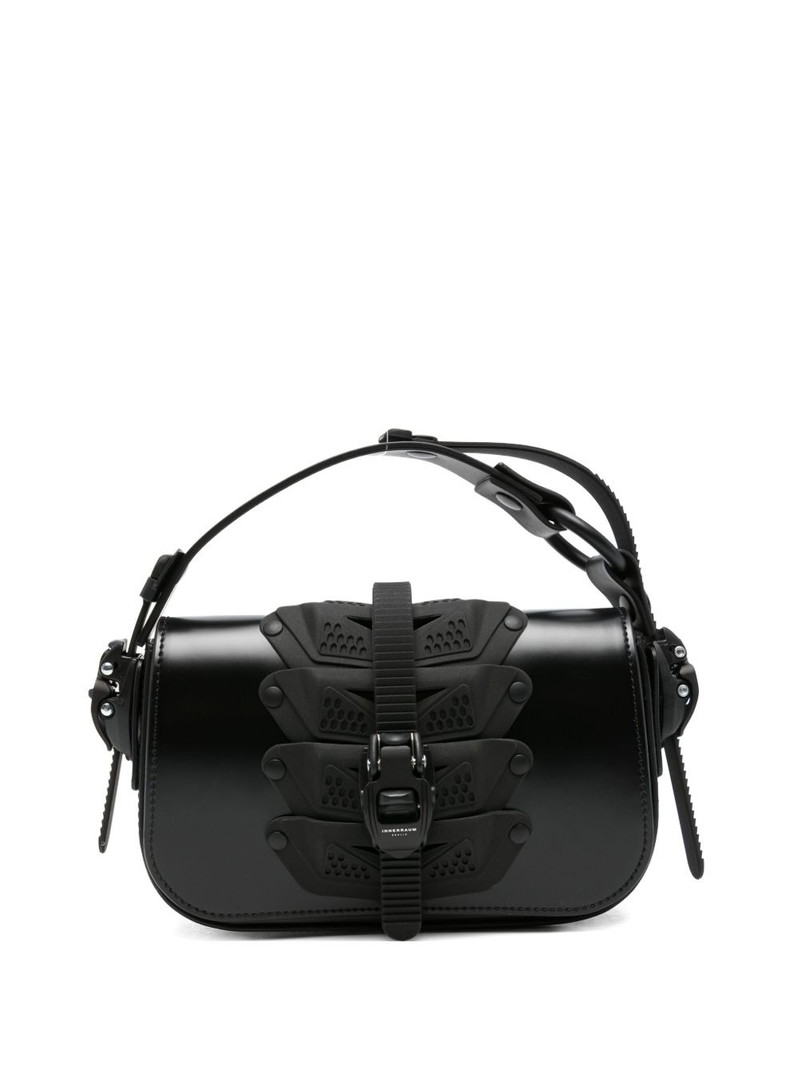 buckle-fastening panelled tote bag 1