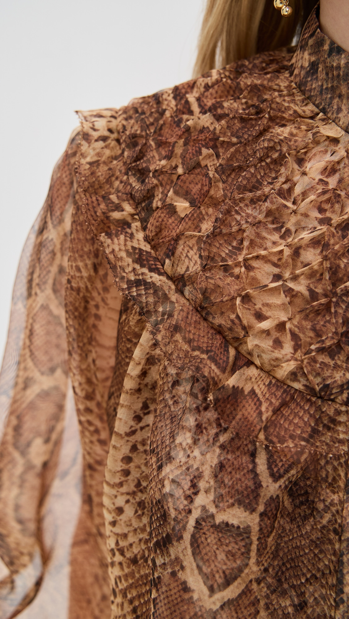 Hypnotic Smocked Blouse - 6