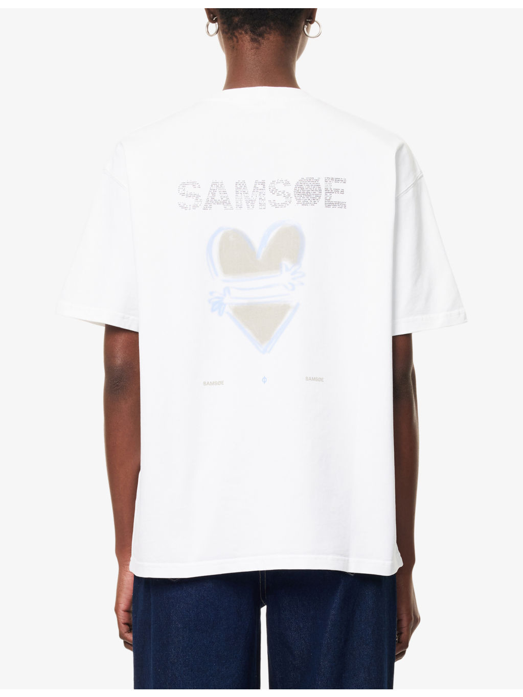 Saeira Logo-Print Cotton-Jersey T-shirt - 4