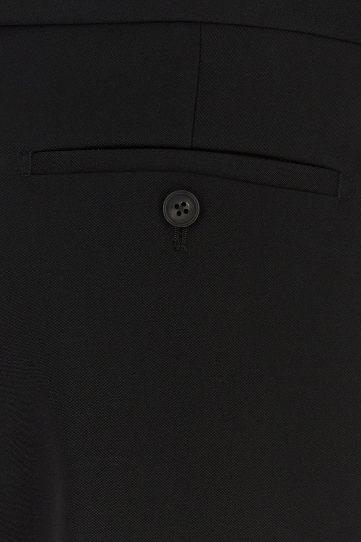 Black wool Zev pant - 3