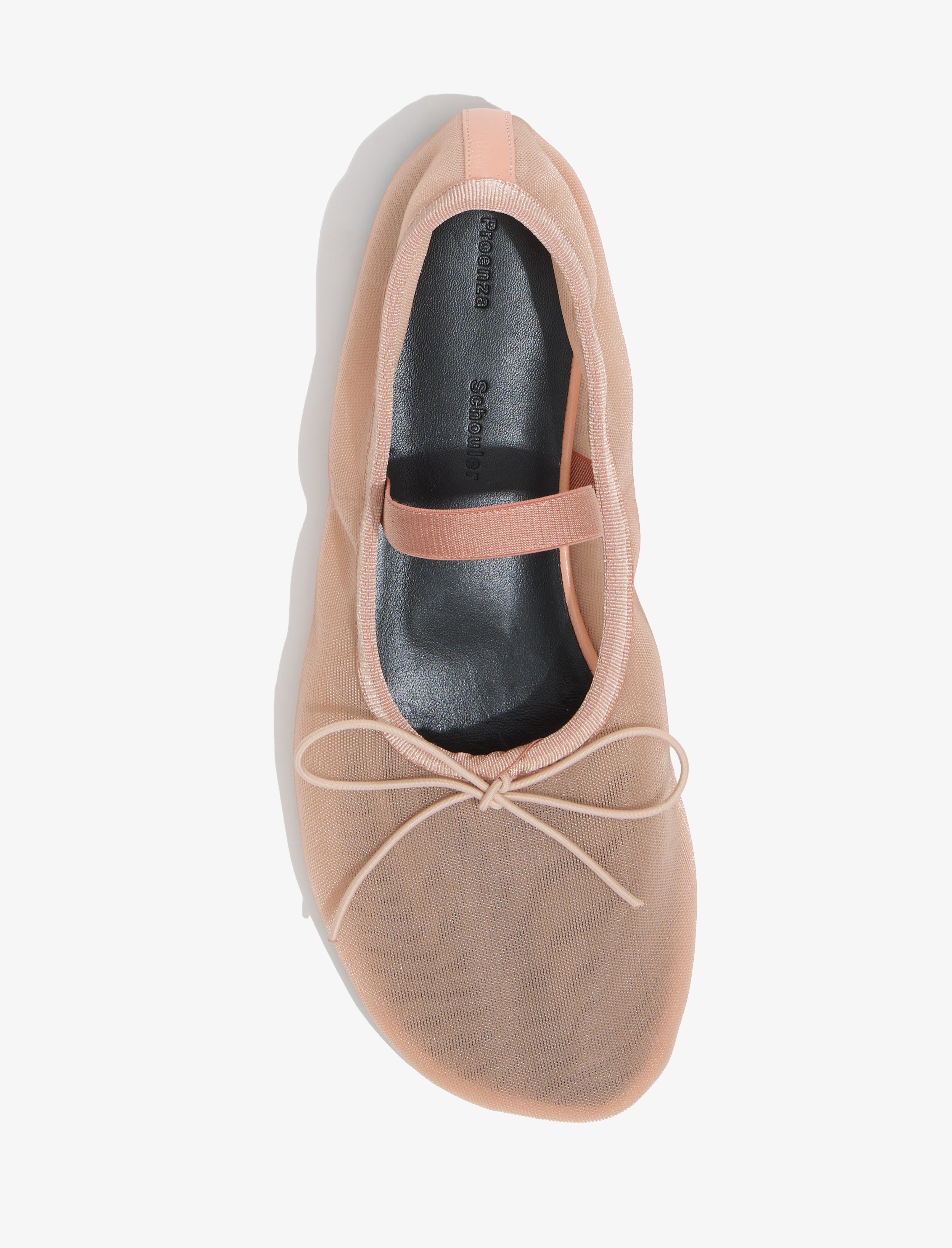 Glove Mary Jane Ballet Flats in Mesh - 5