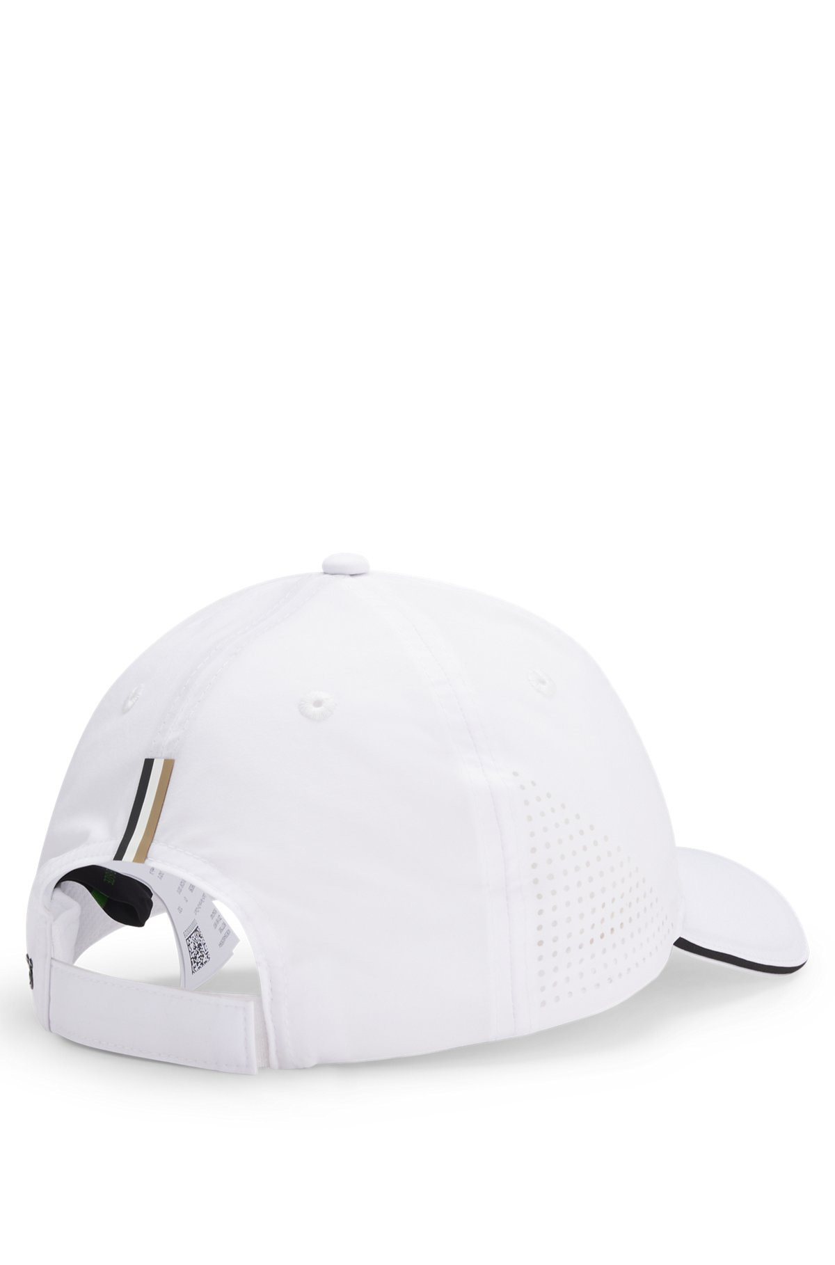 STRETCH-NYLON CAP WITH GLOSS LOGO - 3