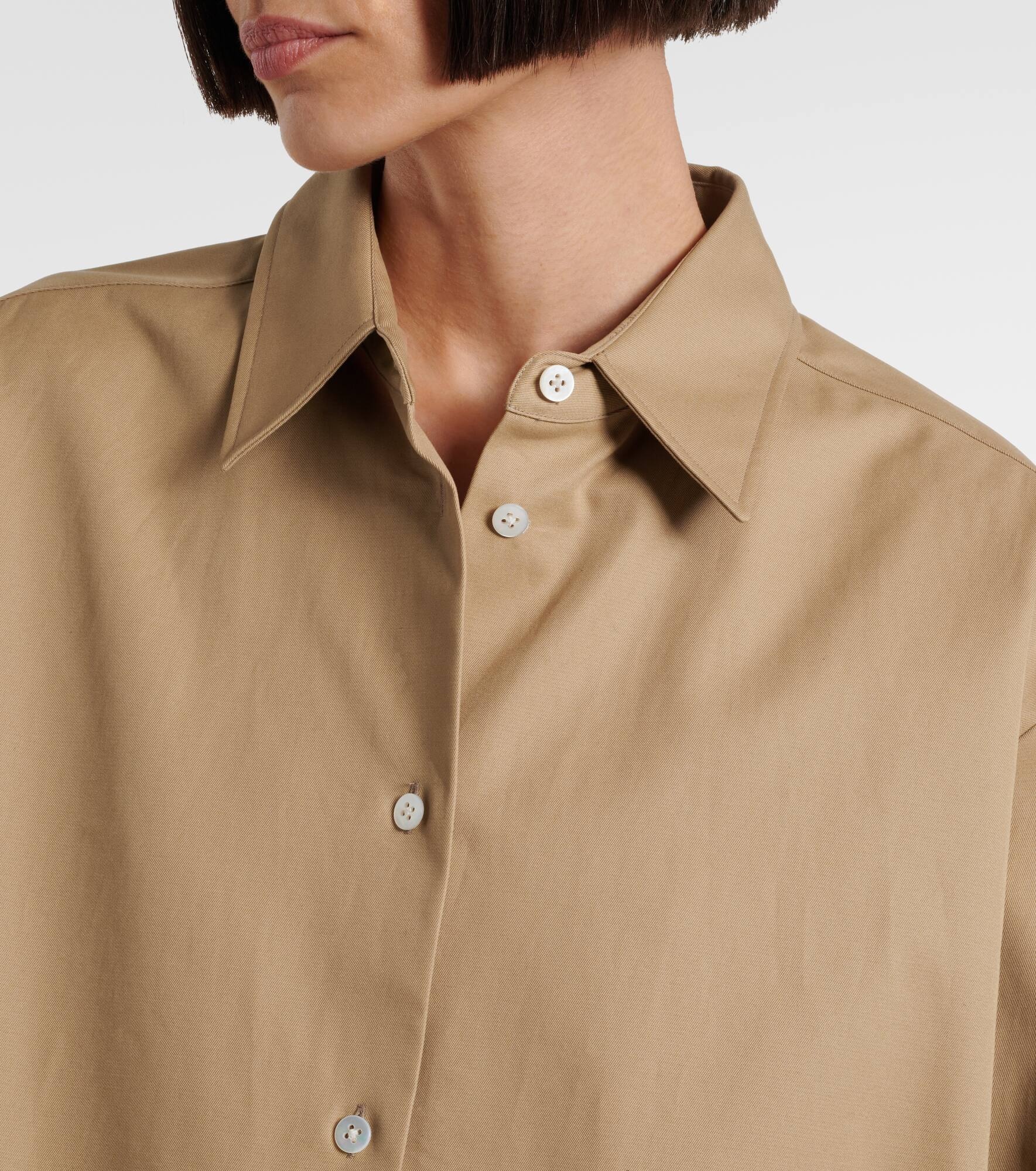 Tansy cotton and cashmere shirt - 4