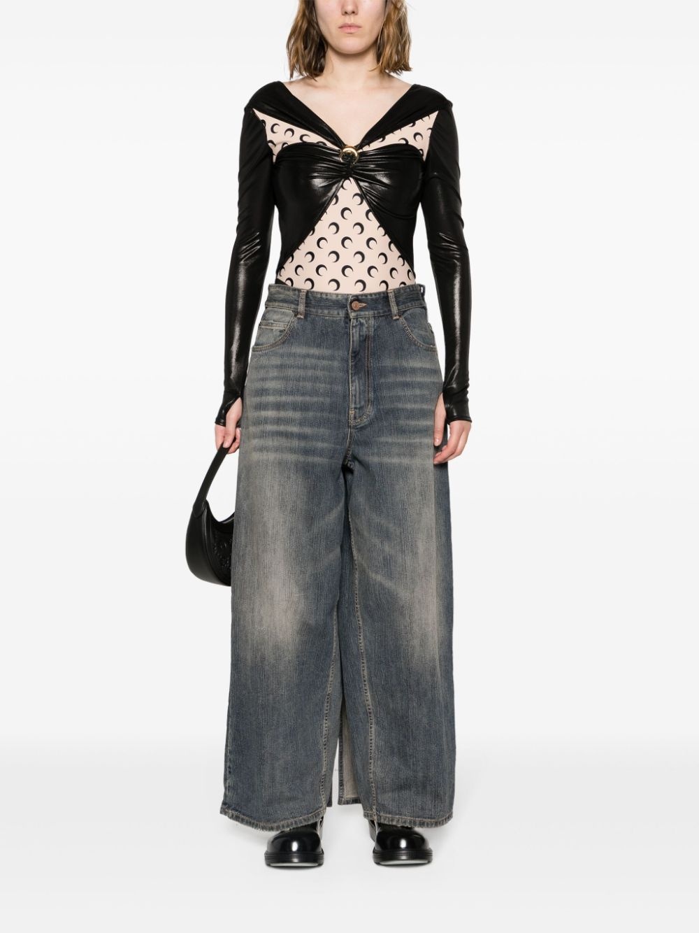 Regenerated laminated bodysuit - 2
