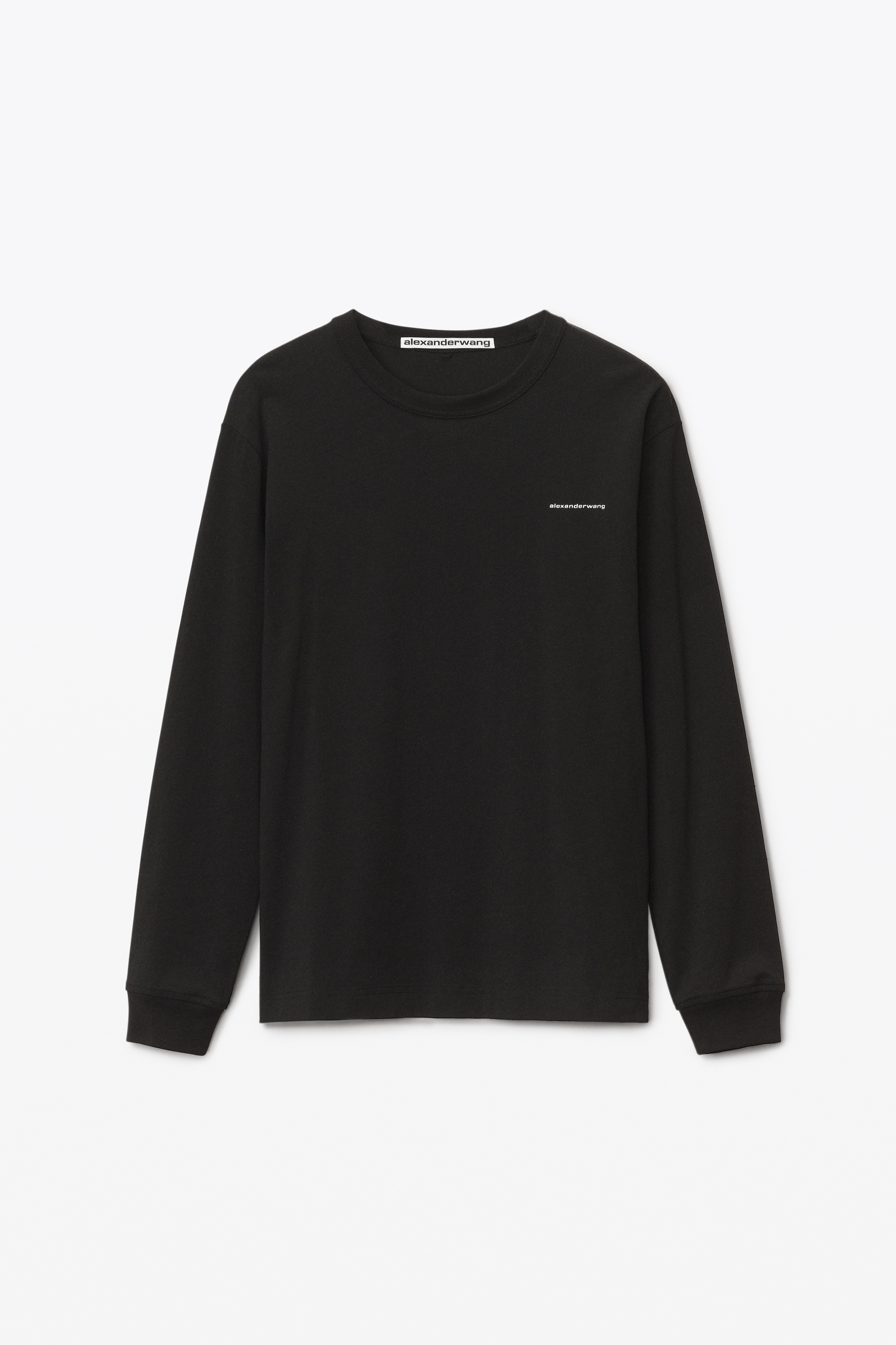 LONG-SLEEVE TEE IN HIGH TWIST JERSEY - 1