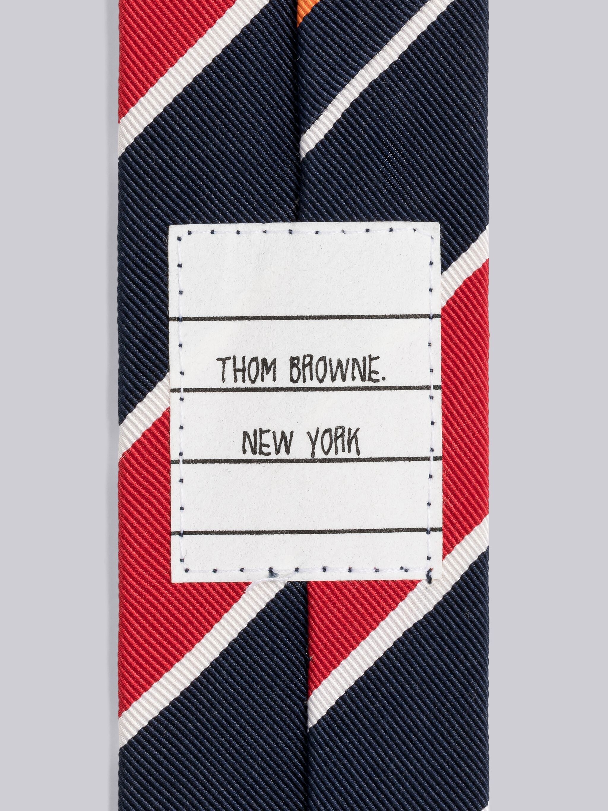Fun-Mix Stripe 3-Panel Mogador Tie - 2