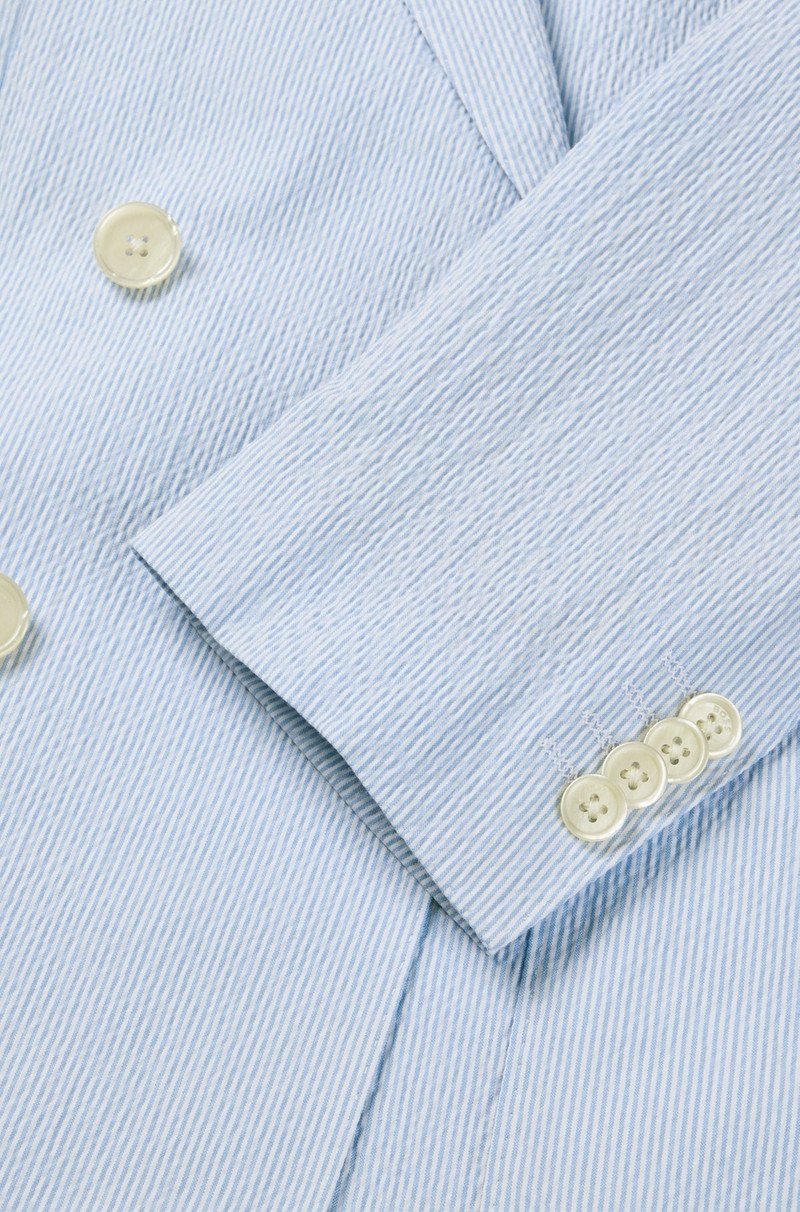 SLIM-FIT SUIT IN STRIPED STRETCH-COTTON SEERSUCKER 10