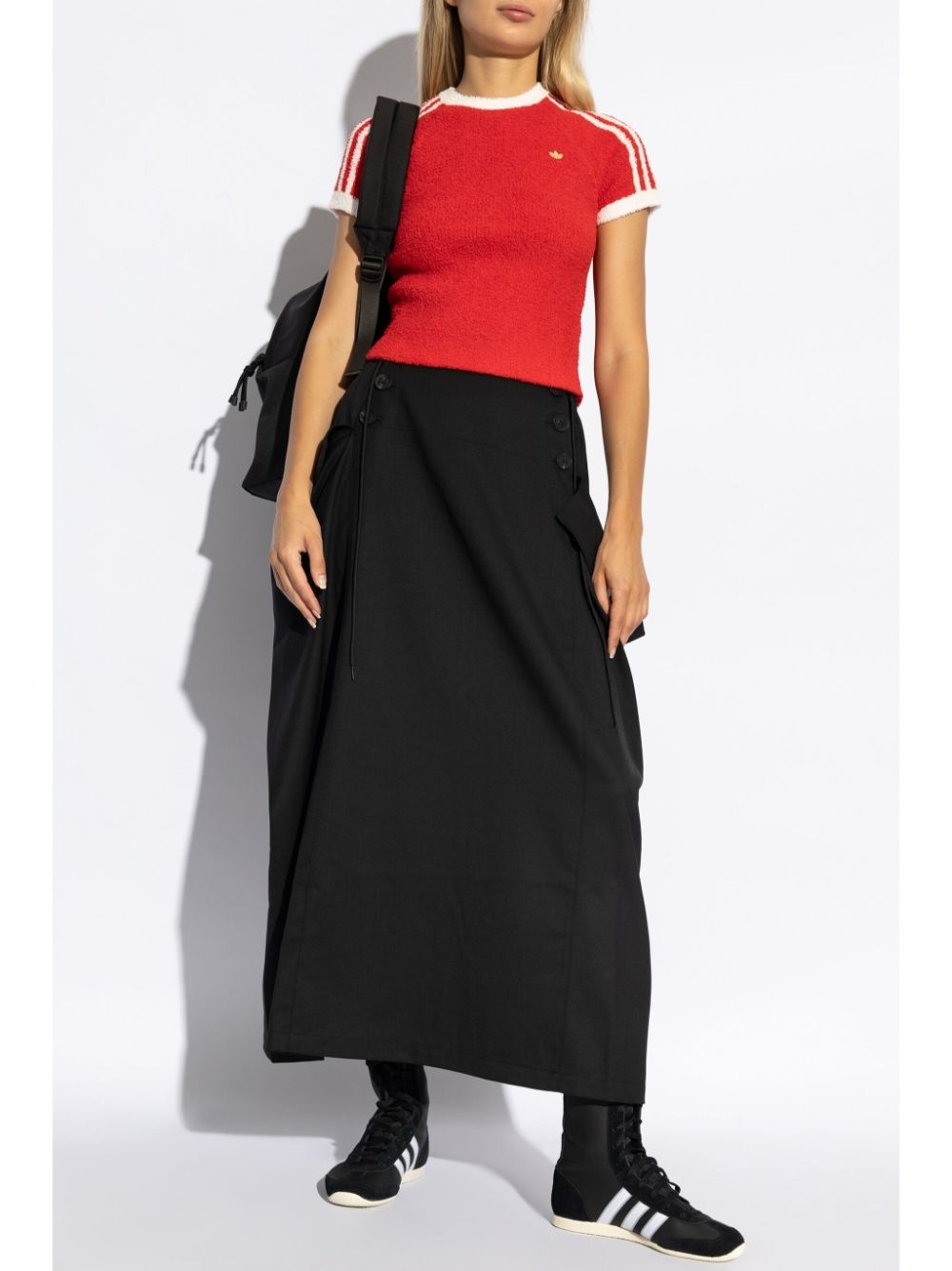 refined recycled-polyester skirt - 2