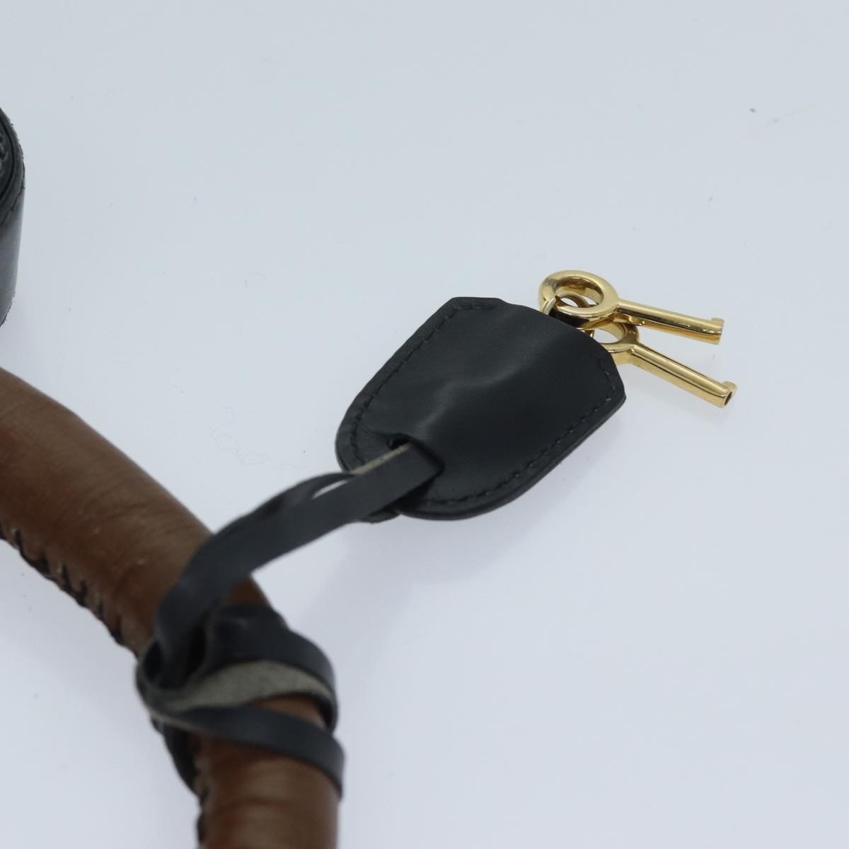 GUCCI Ready Lock Hand Bag Leather Navy 000 406 000 406 - 7