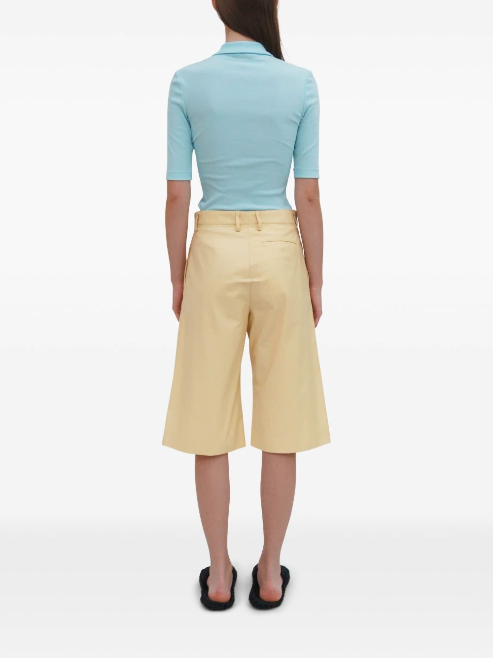 button-fastening polo top - 6