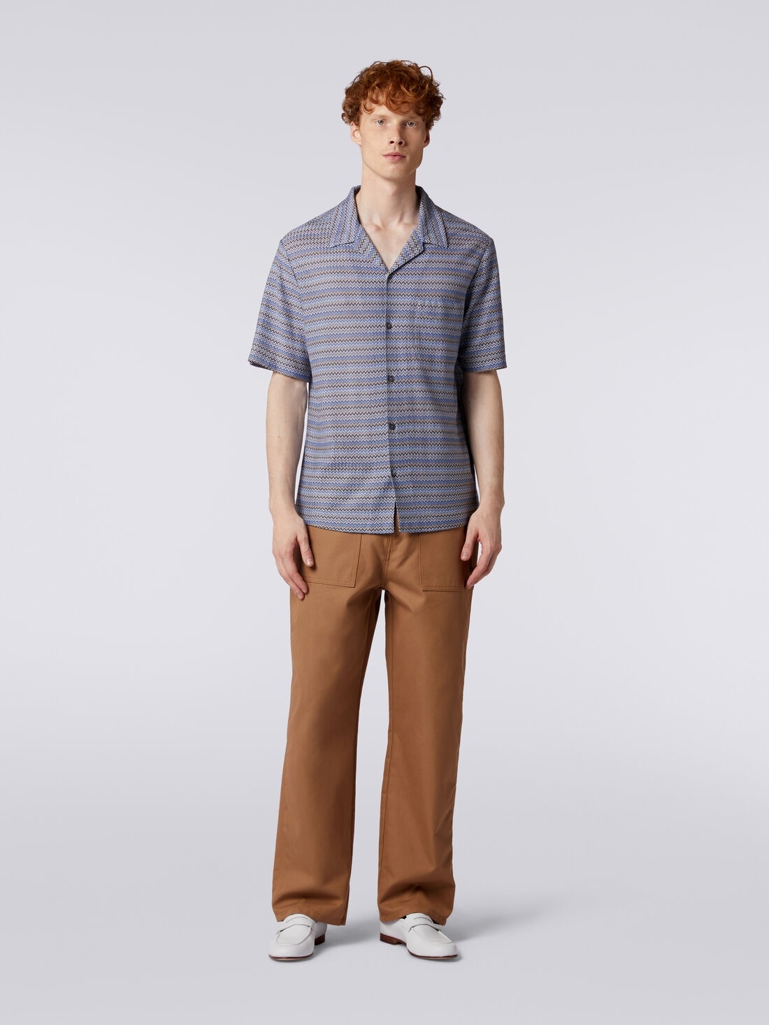 Cargo pants in cotton blend - 2
