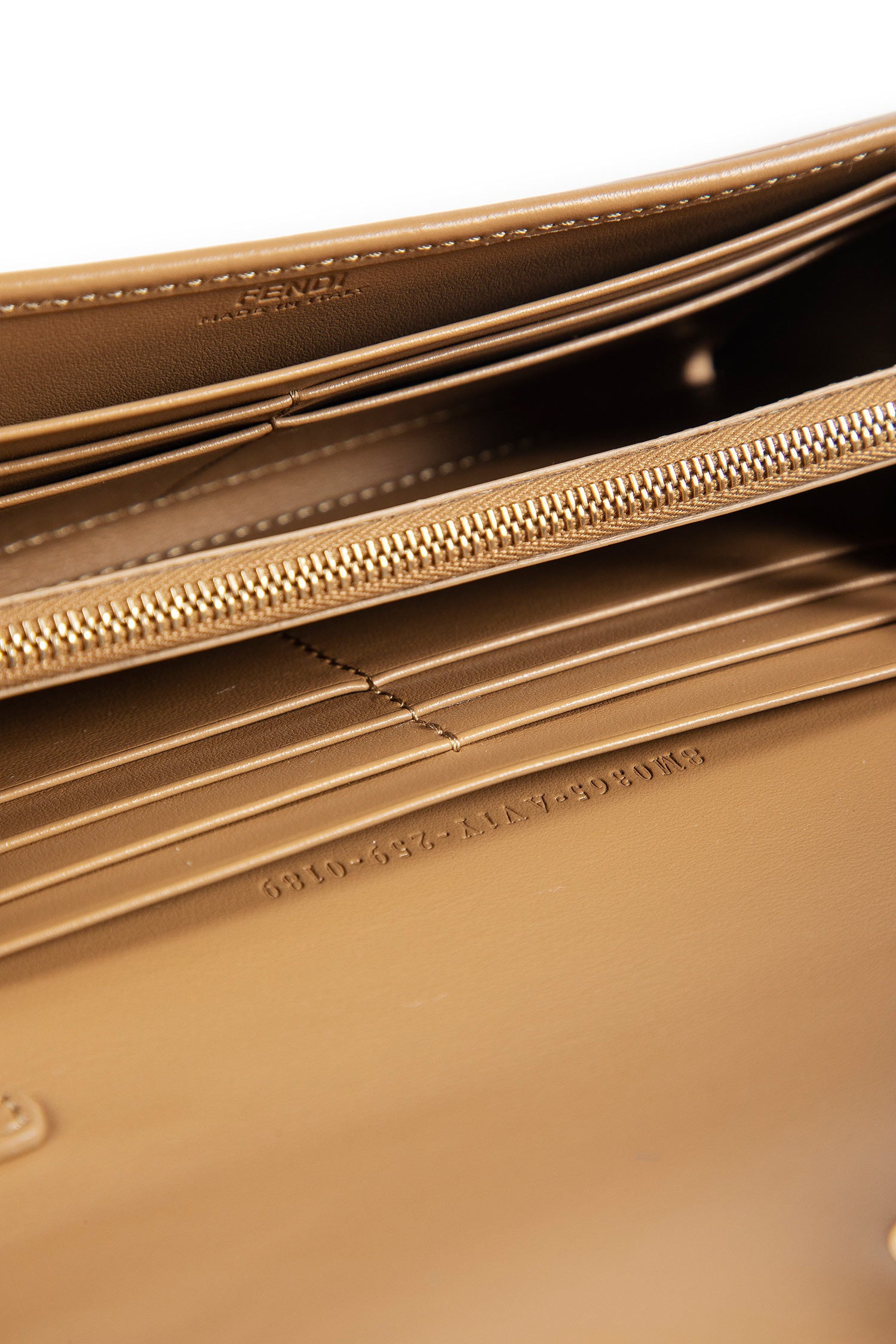 Fendi Roma Ff Fabric Chain Wallet - 4