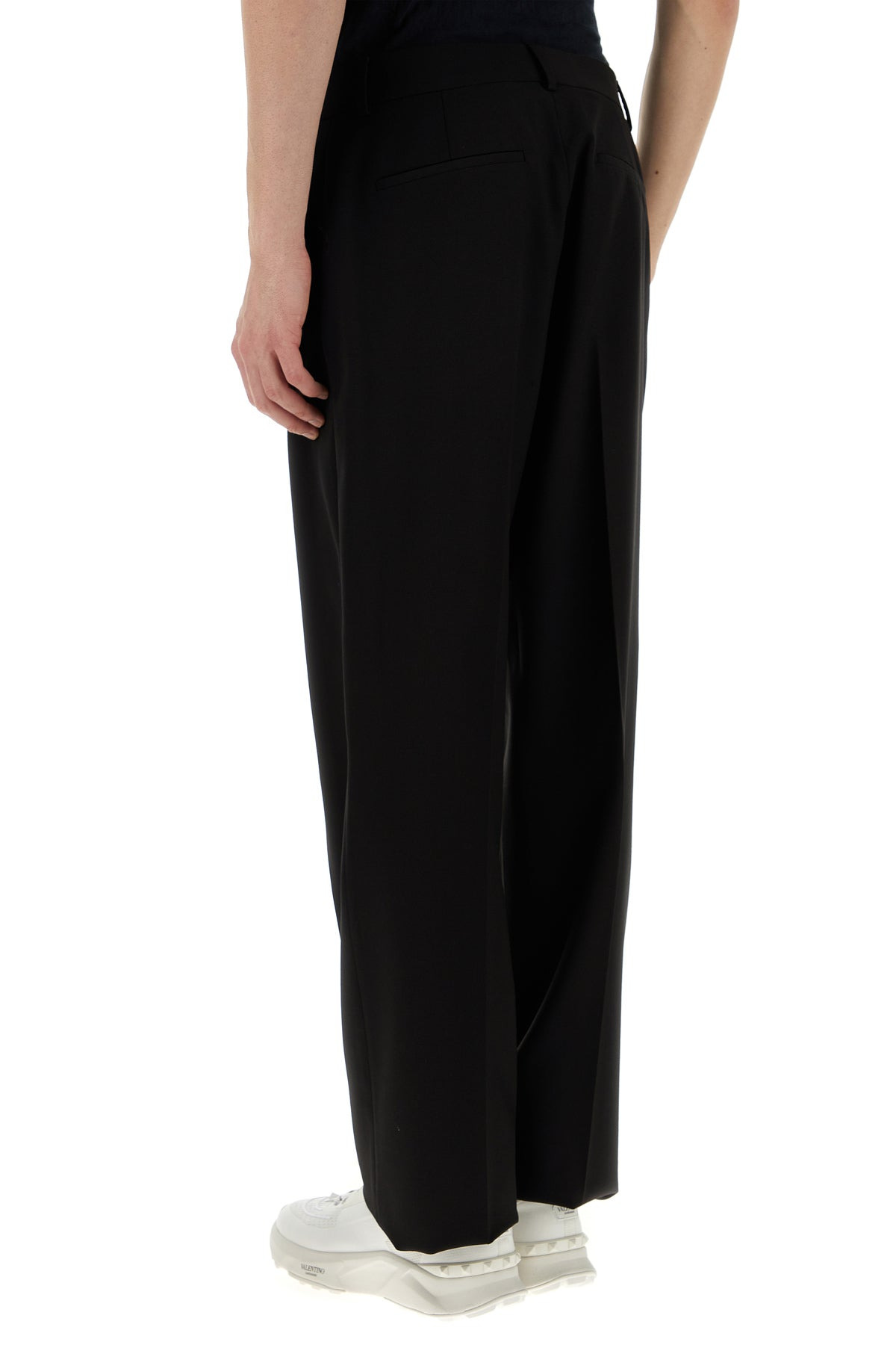 Black wool pant - 4