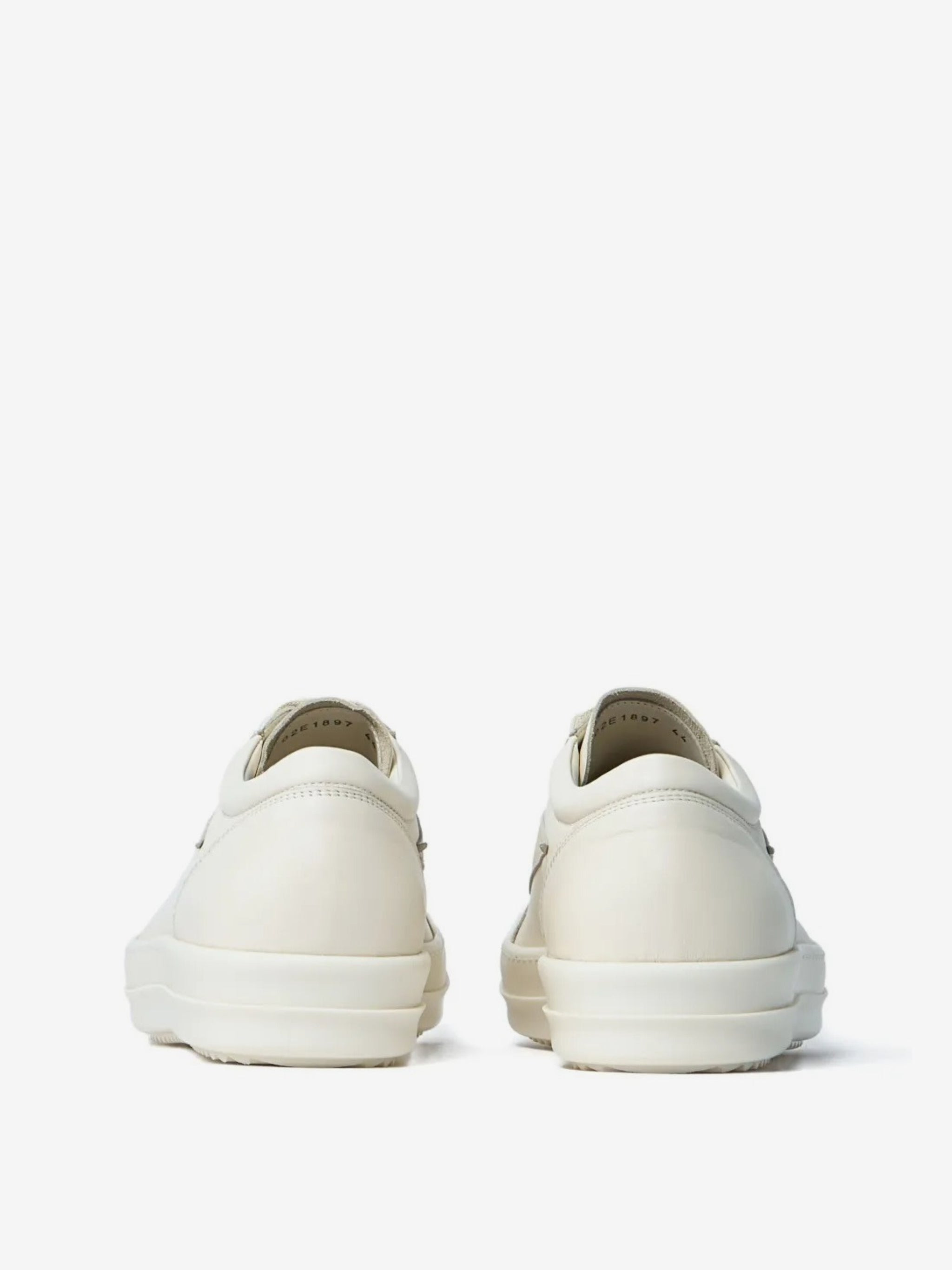 RICK OWENS - Men Leather Vintage Sneakers - 3