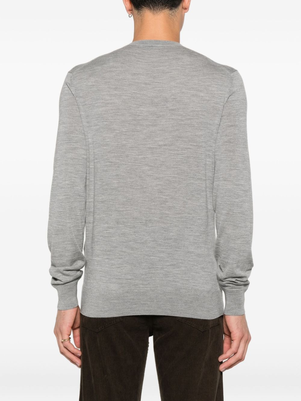 crew-neck wool sweater - 4