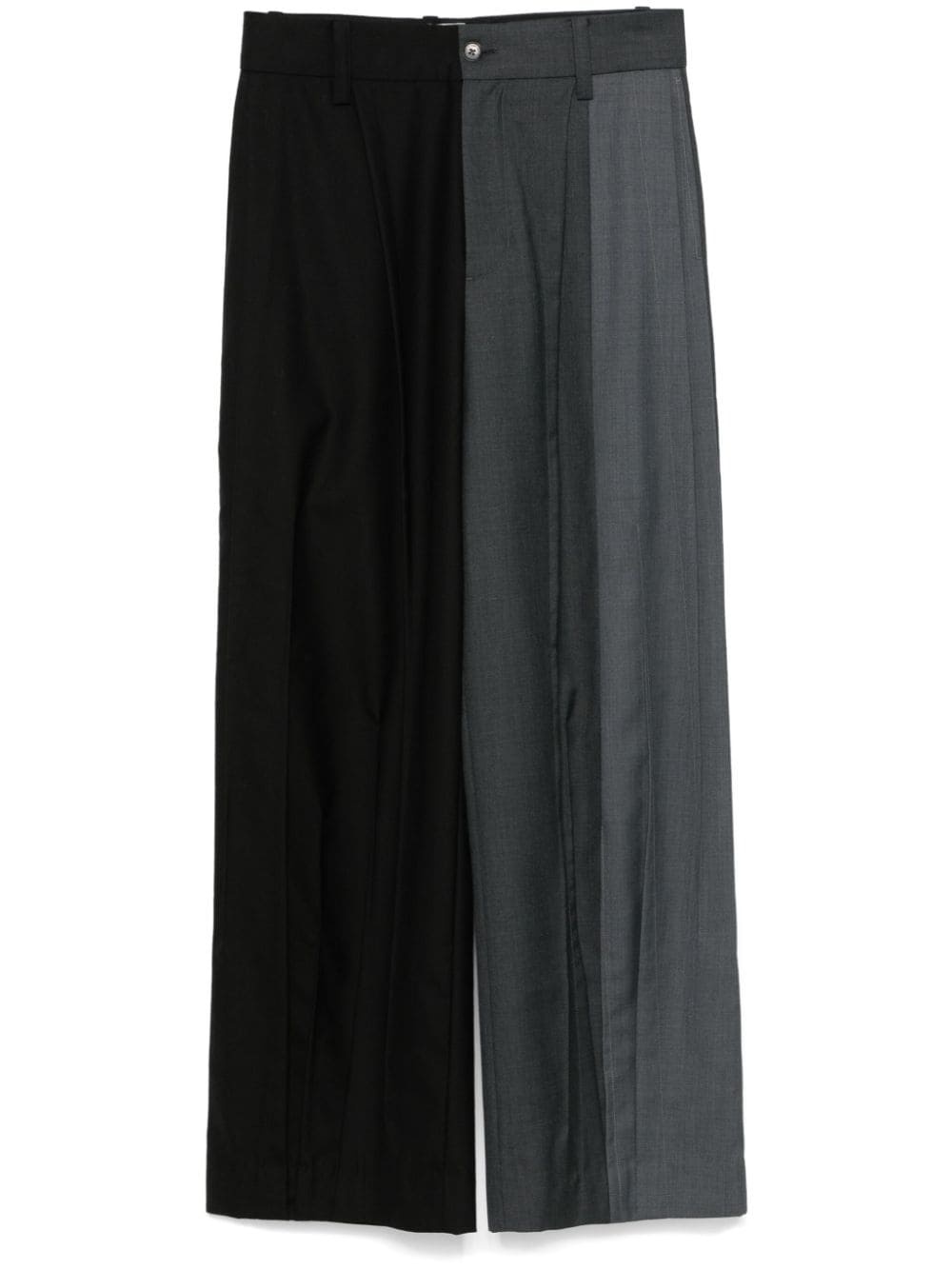 pleated tailored trousers - 1