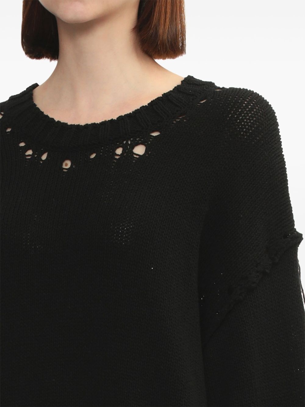 broad-stitch sweater - 5