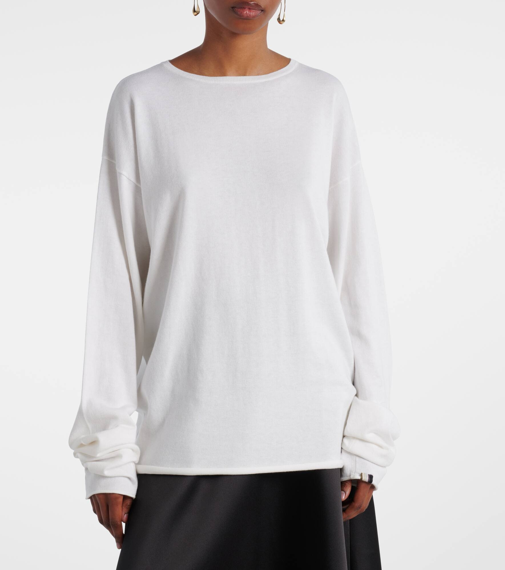 N°347 Aries cotton and cashmere T-shirt - 6