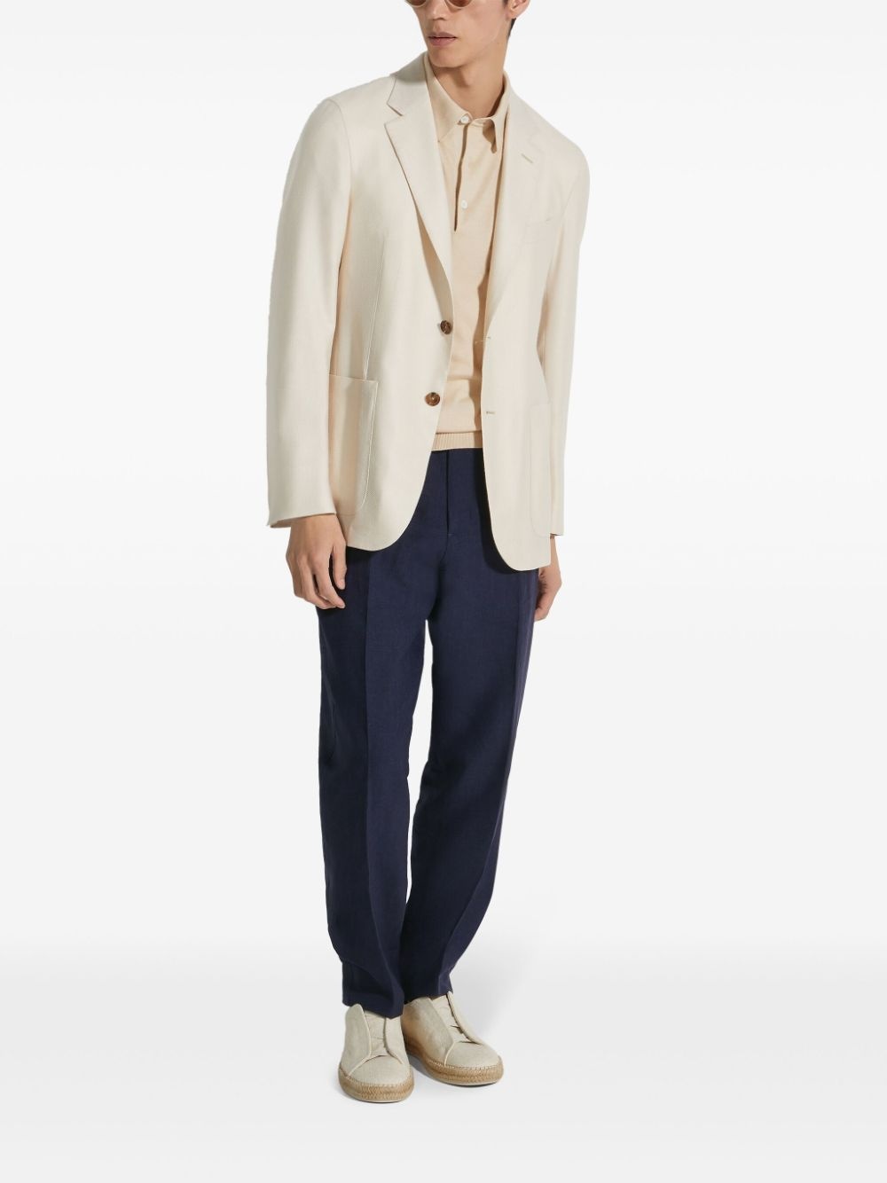 single-breasted blazer - 2