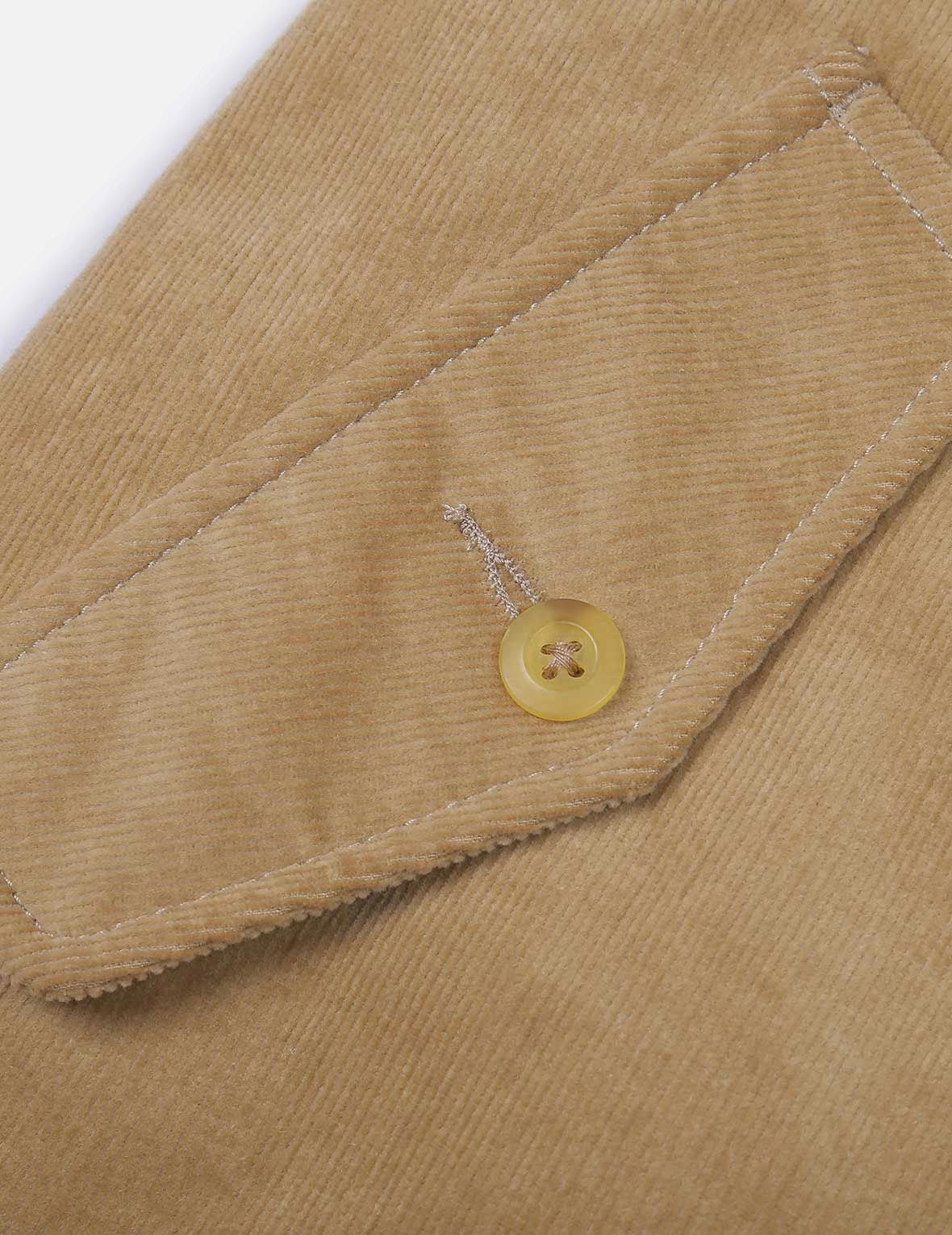 Logo Embroidered Corduroy Dress - 10