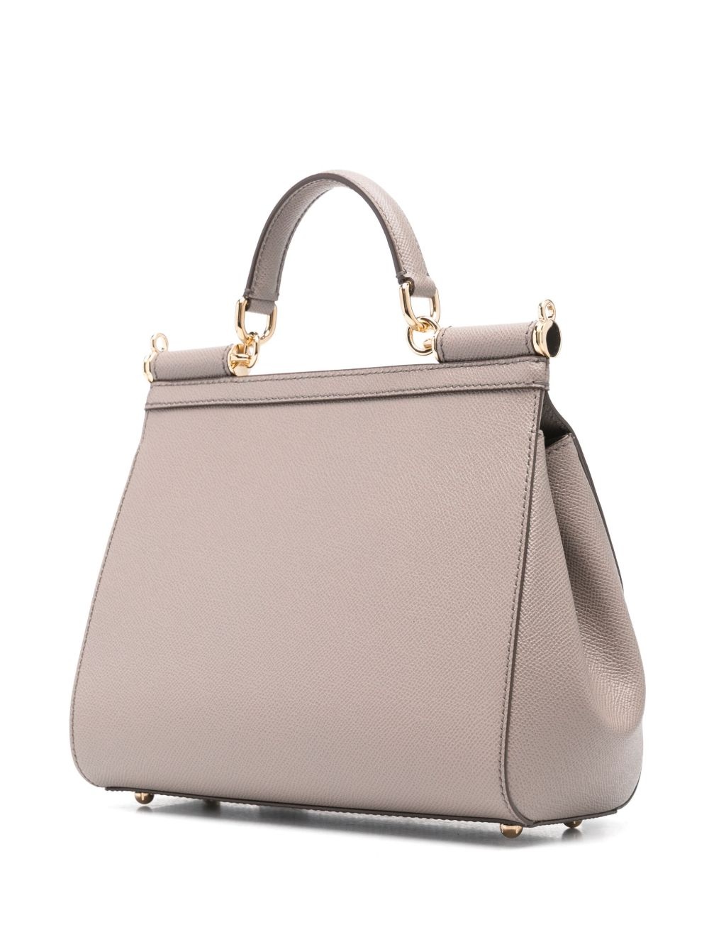 leather tote bag - 3