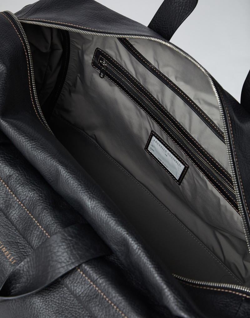 Grained calfskin travel bag 5