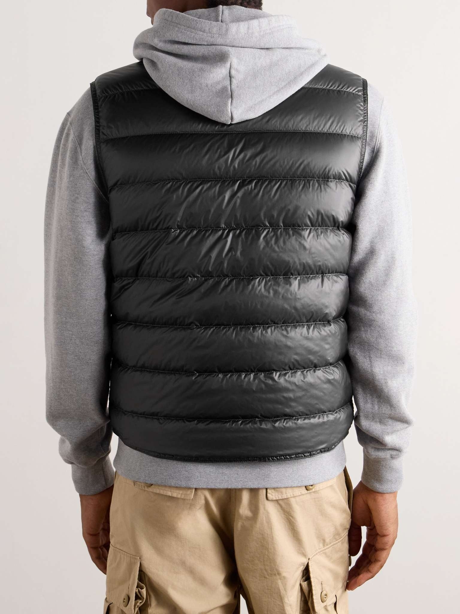 Gui Slim-Fit Logo-Appliquéd Quilted Shell Down Gilet - 3