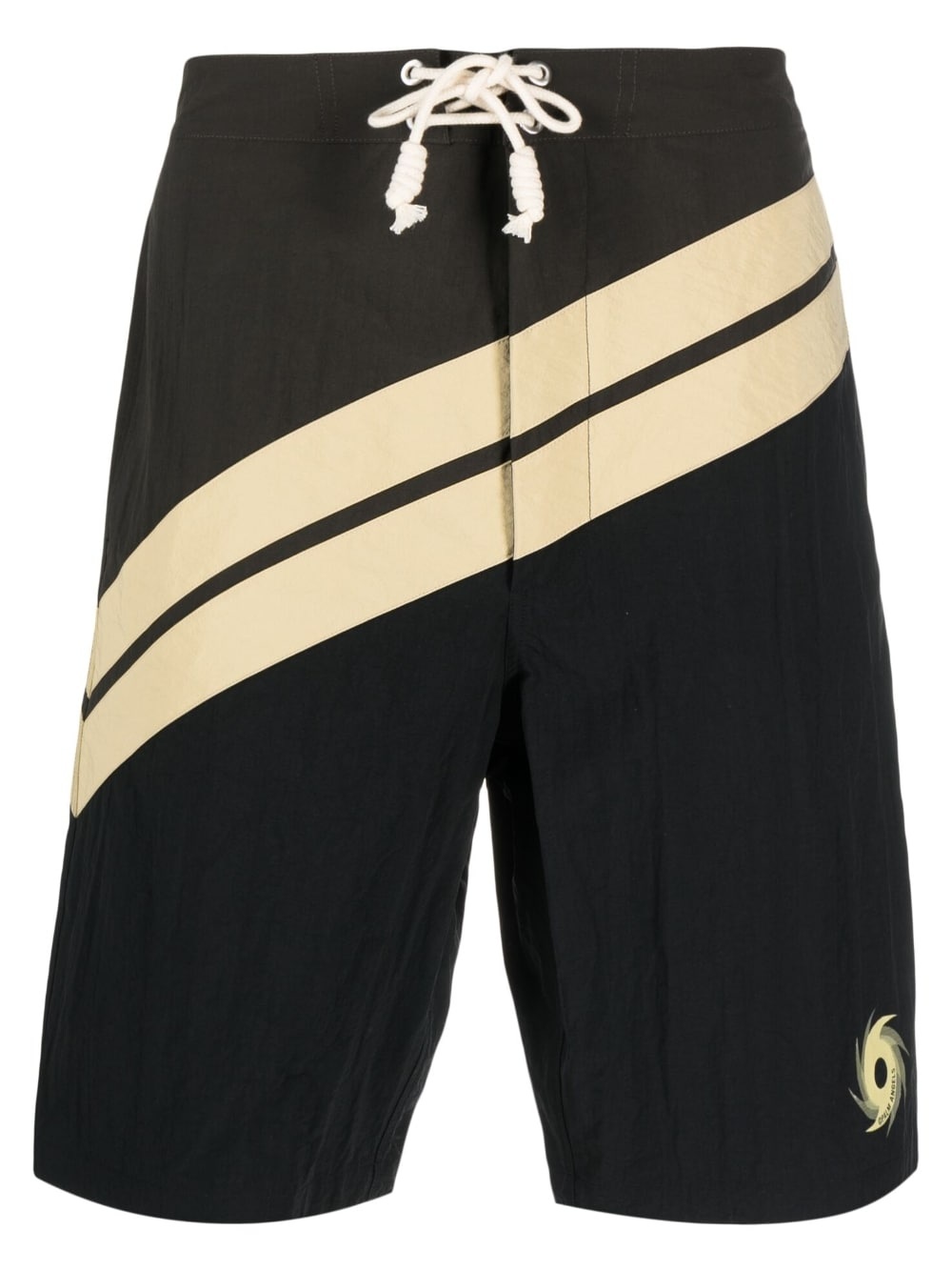 Diagonal Surf swim shorts - 1