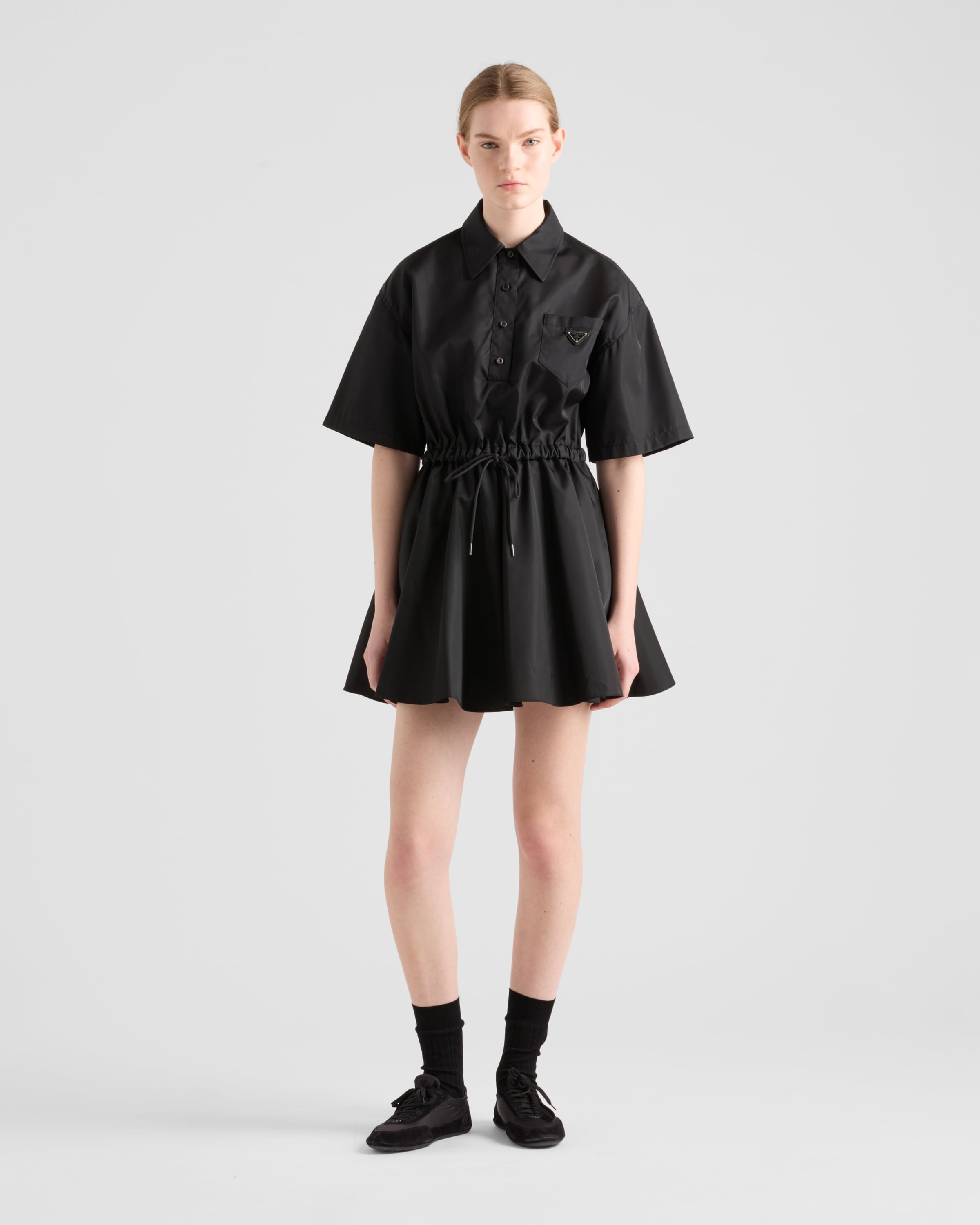 Short-sleeved Re-Nylon dress - 2
