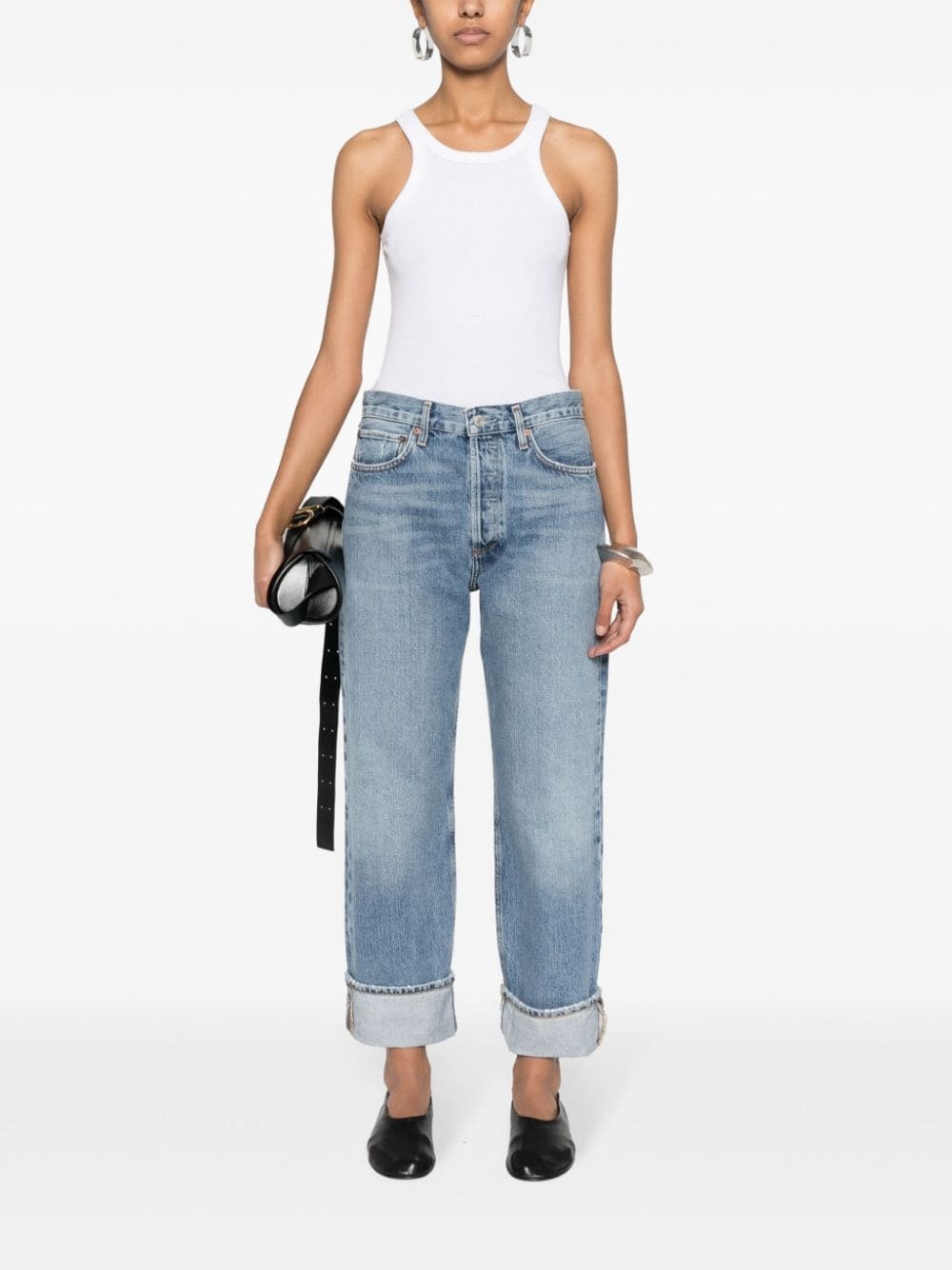 Fran mid-rise straight-leg jeans - 2