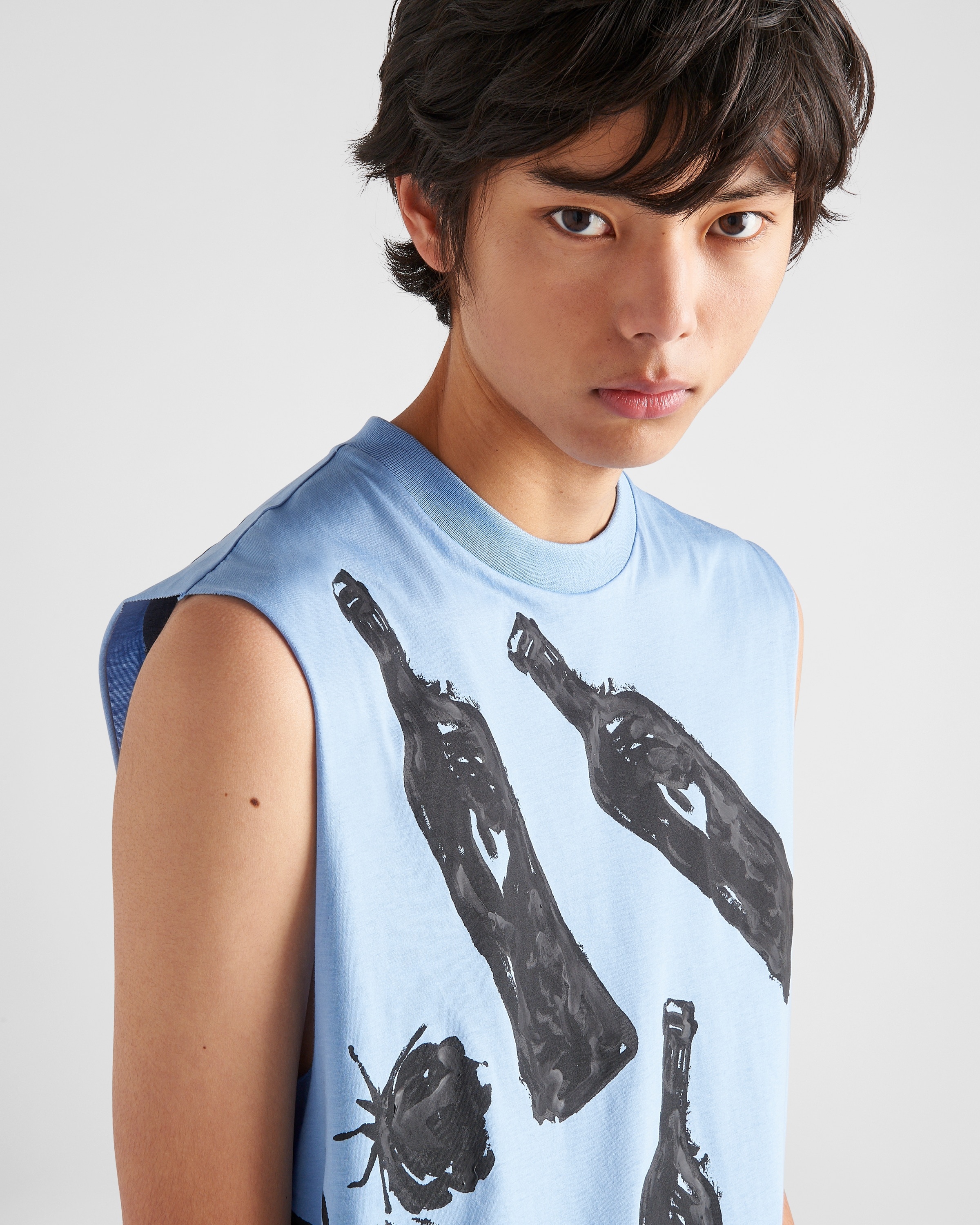 Printed cotton top - 3