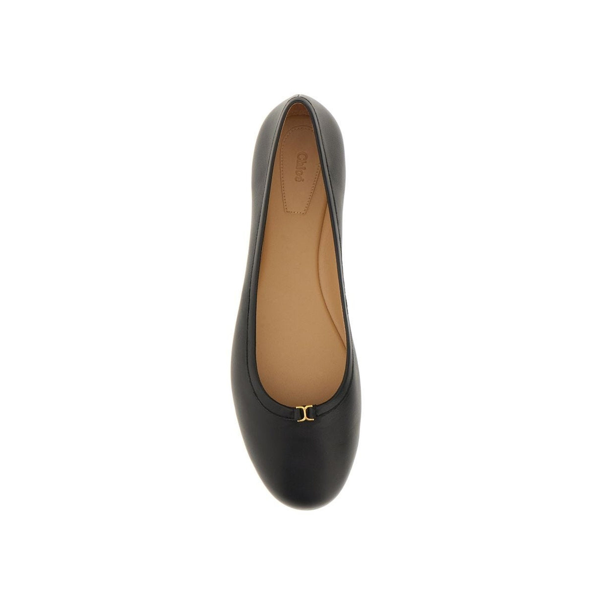 Chloe Leather Ballerina Flats Women - 4