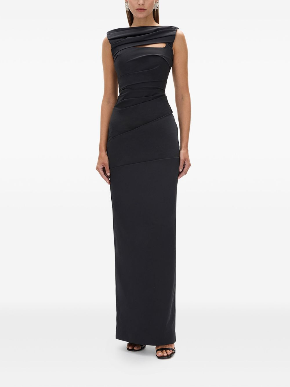 Camille draped cut-out gown - 2
