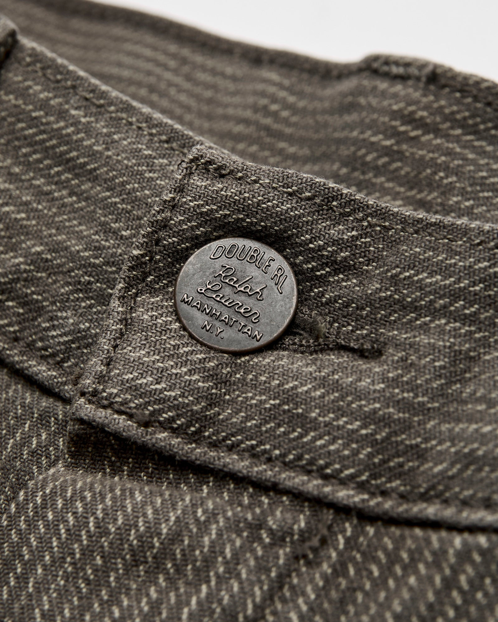 Hamilton Carpenter Pants in Black/White Twill - 5