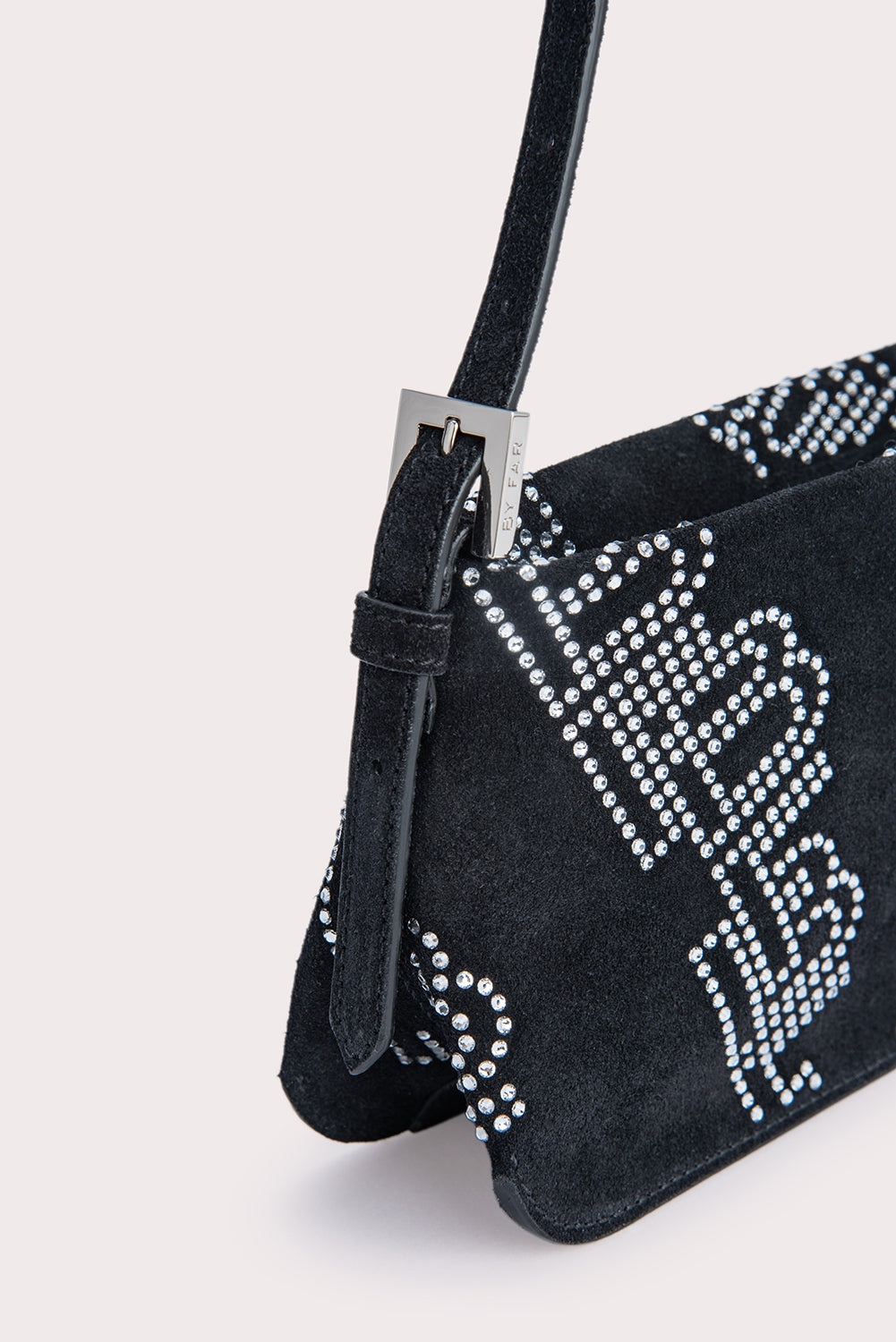 Dulce Black Suede and Crystals - 4