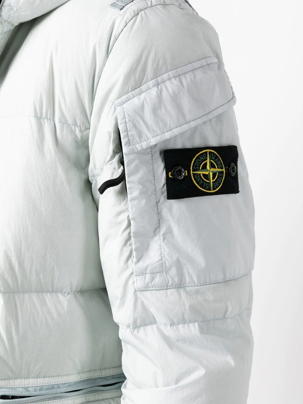 Compass-patch puffer jacket - 5