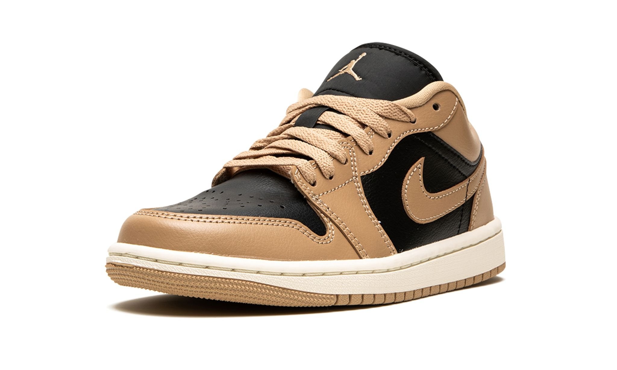 Womens Air Jordan 1 Low "Desert / Black" - 4