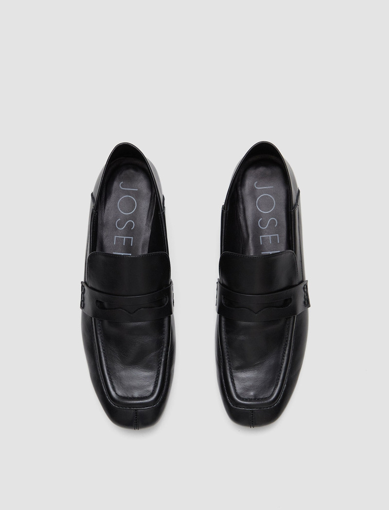 JOSEPH Leather Loafers outlook