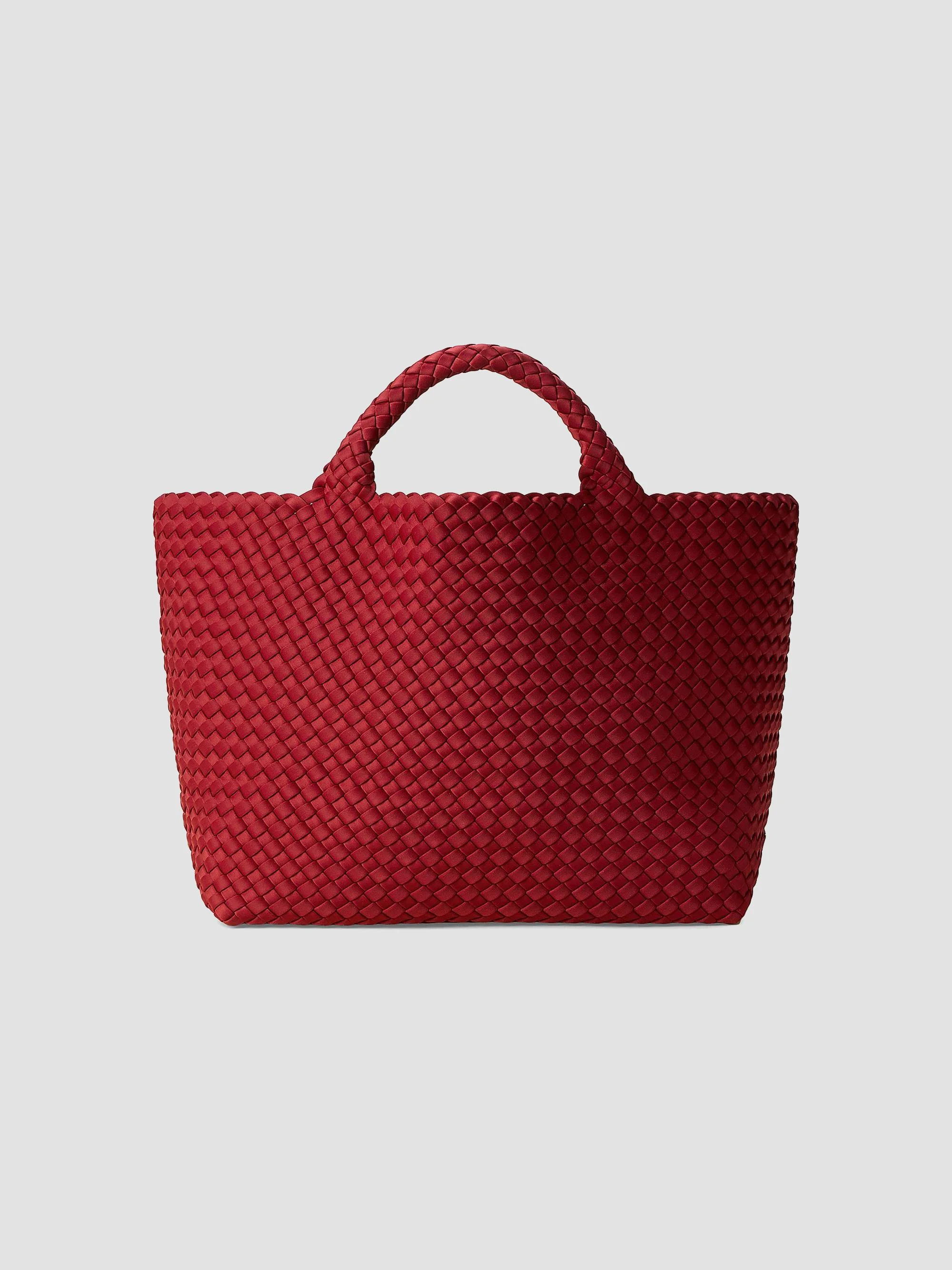 Women's St. Barths Medium Tote Bag - Rosso - 1